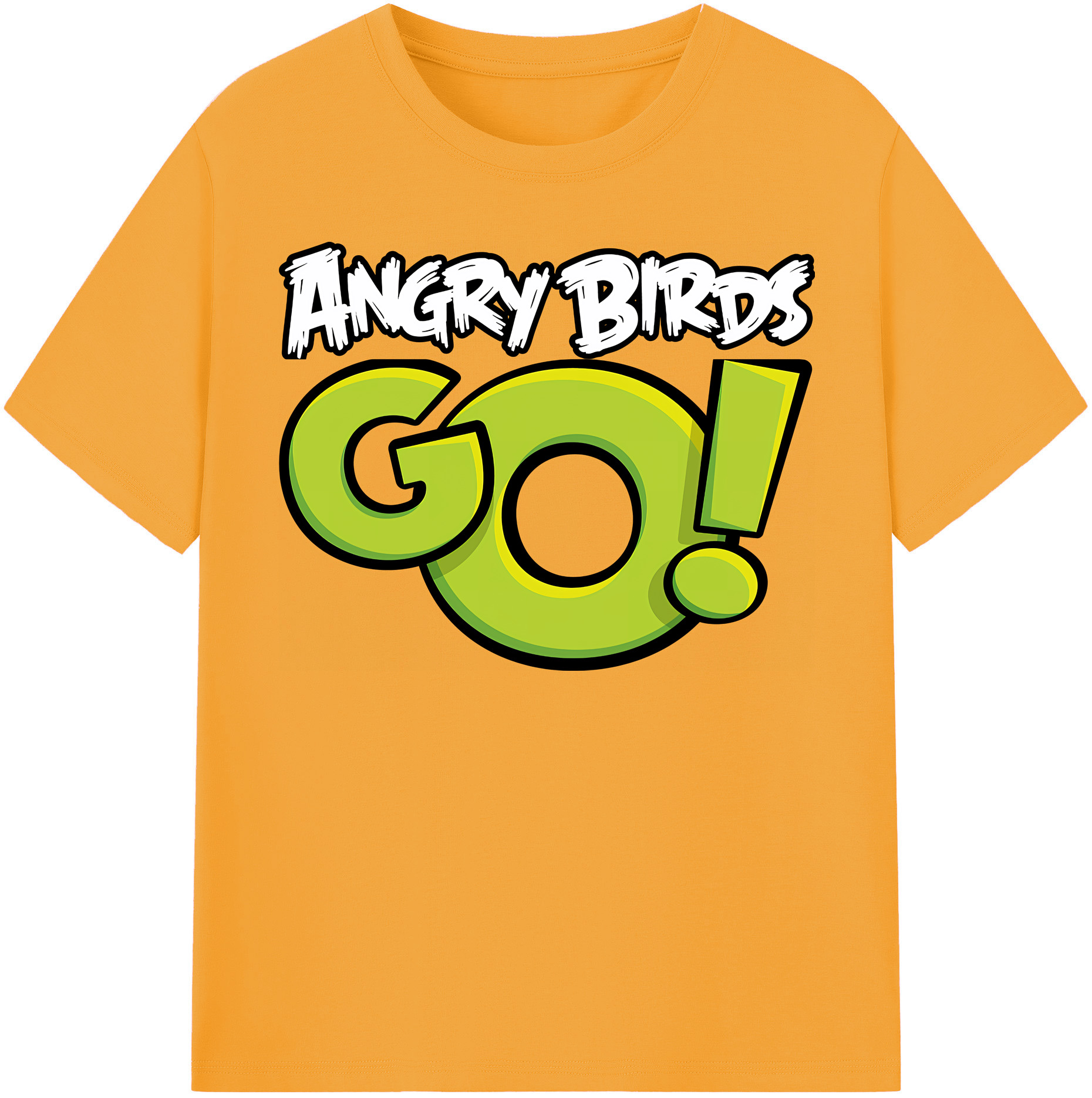 （画像用） Angry Birds アングリーバード レディースカジュアルプリントTシャツ（綿100％）