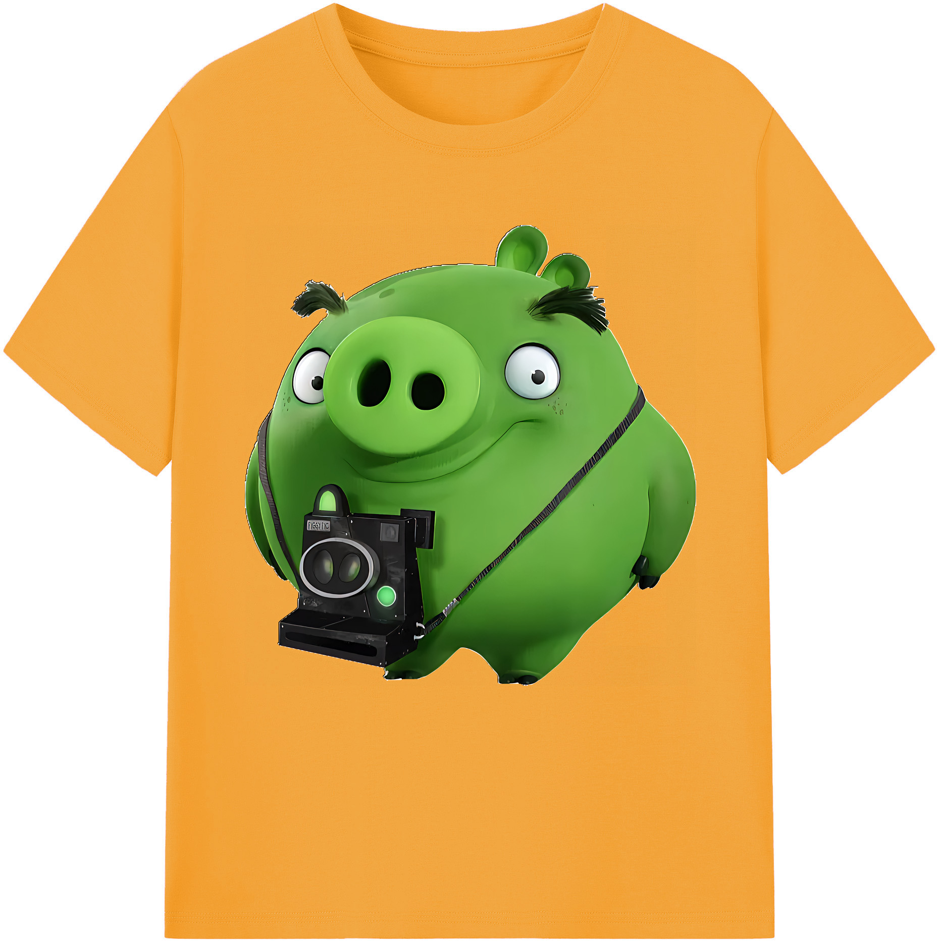 （画像用） Angry Birds アングリーバード レディースカジュアルプリントTシャツ（綿100％）