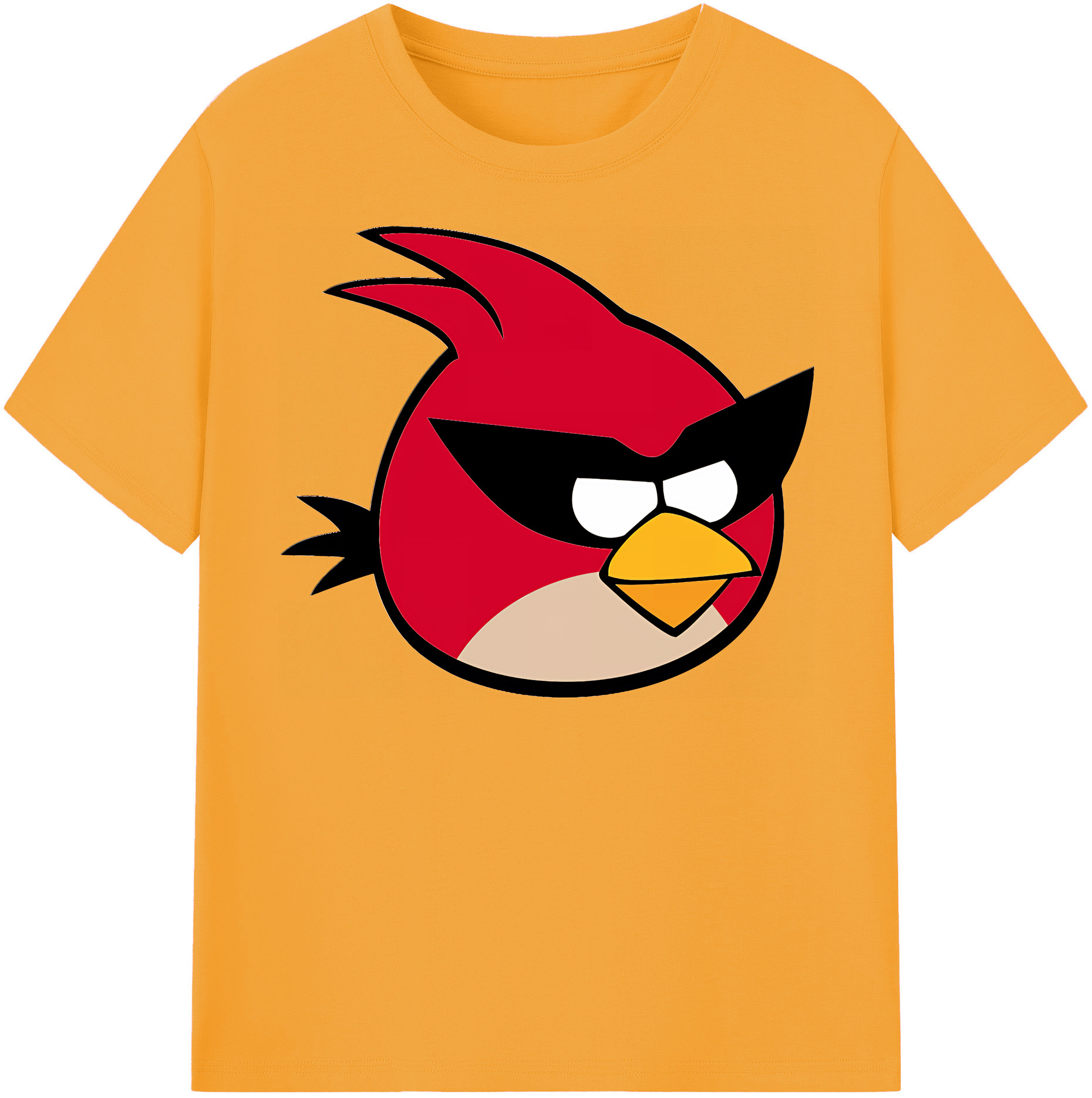 （画像用） Angry Birds アングリーバード レディースカジュアルプリントTシャツ（綿100％）