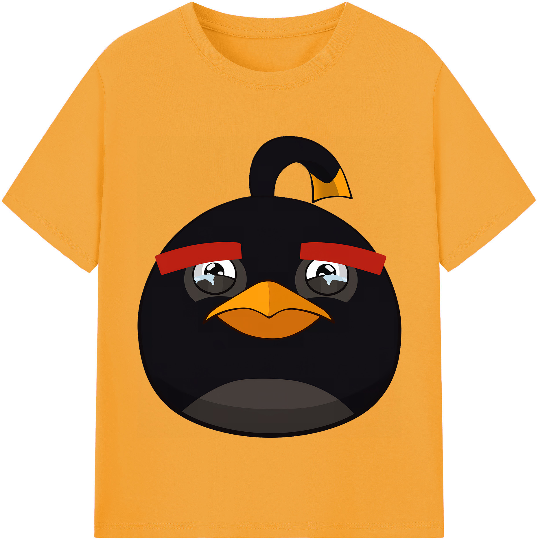 （画像用） Angry Birds アングリーバード レディースカジュアルプリントTシャツ（綿100％）