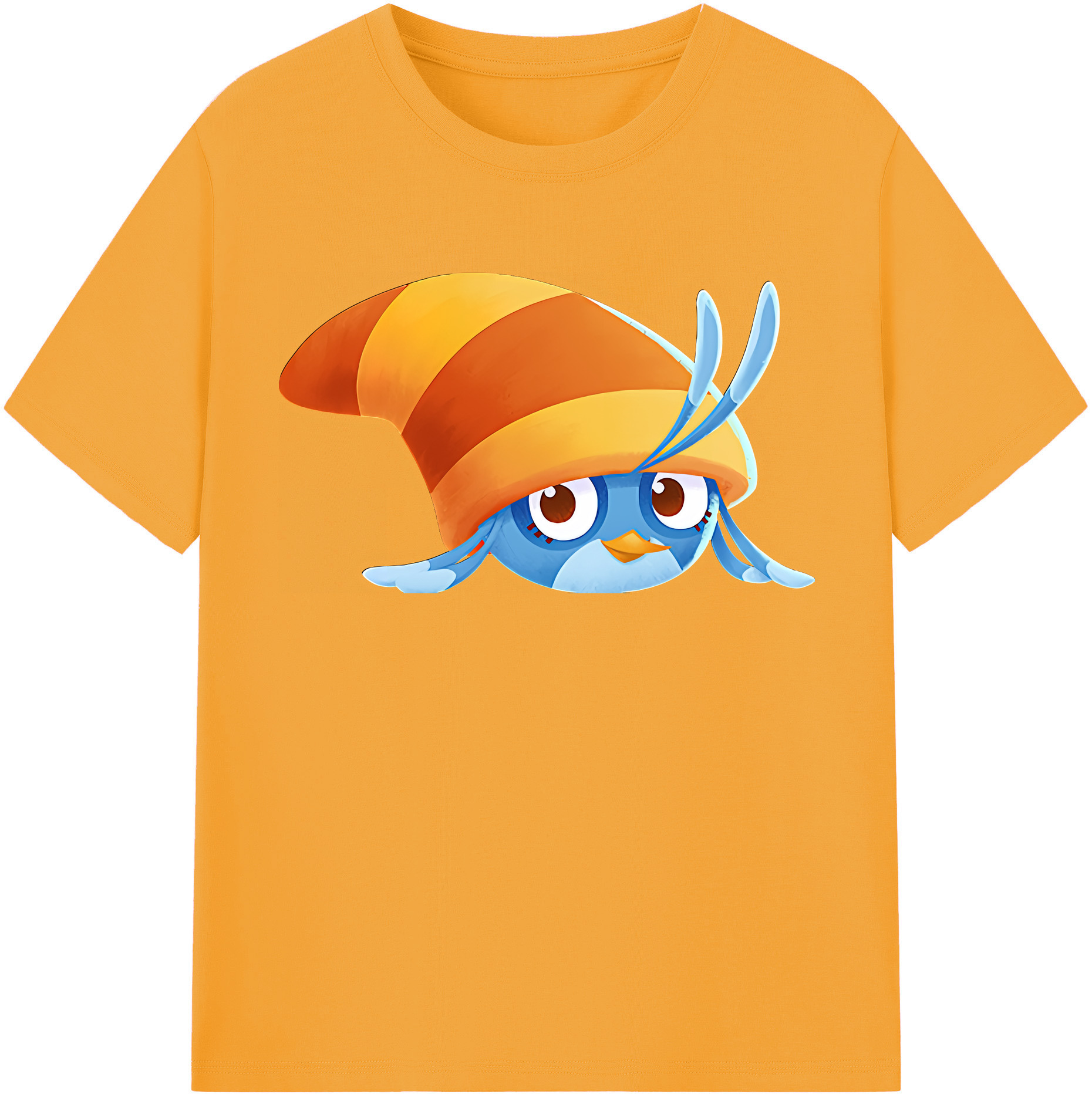 （画像用） Angry Birds アングリーバード レディースカジュアルプリントTシャツ（綿100％）