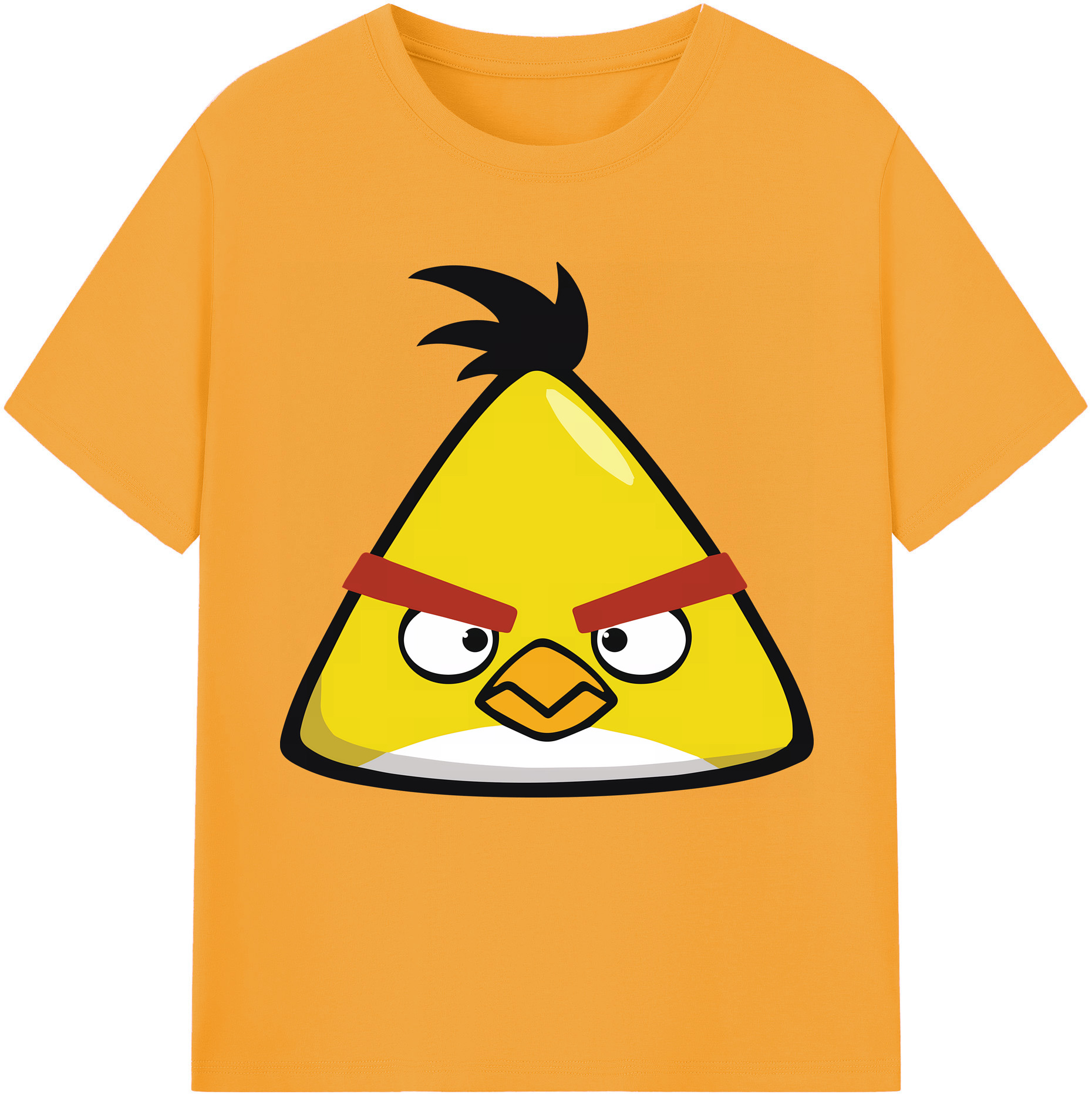 （画像用） Angry Birds アングリーバード レディースカジュアルプリントTシャツ（綿100％）