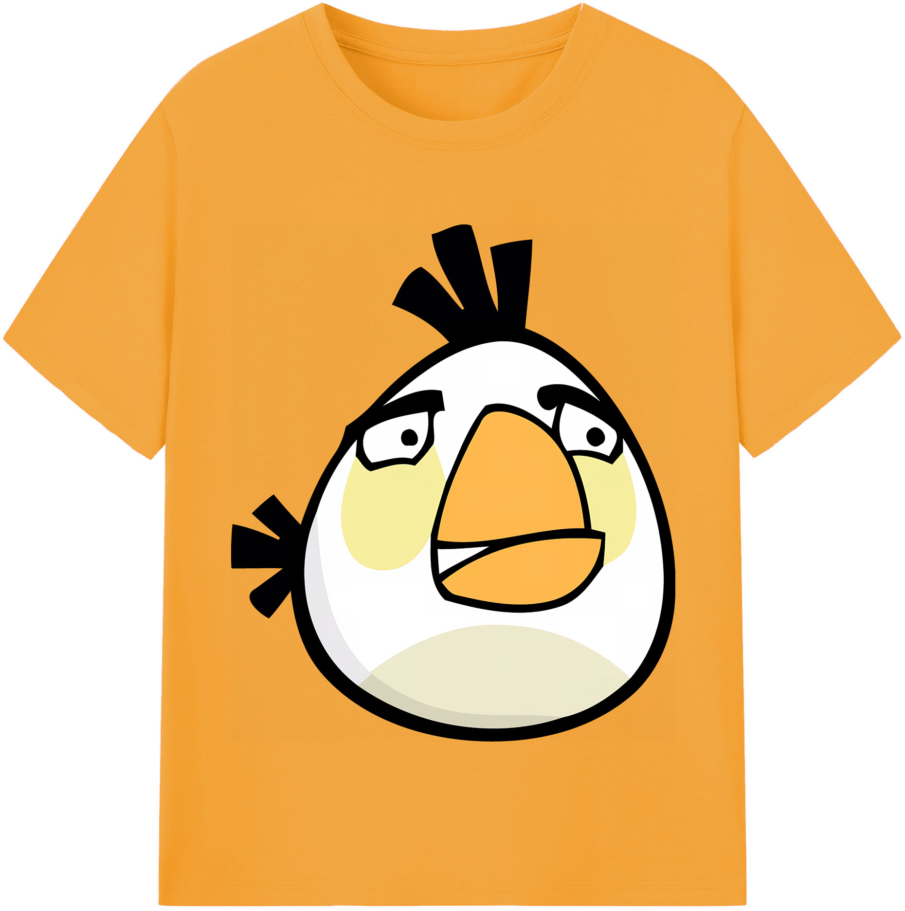 （画像用） Angry Birds アングリーバード レディースカジュアルプリントTシャツ（綿100％）