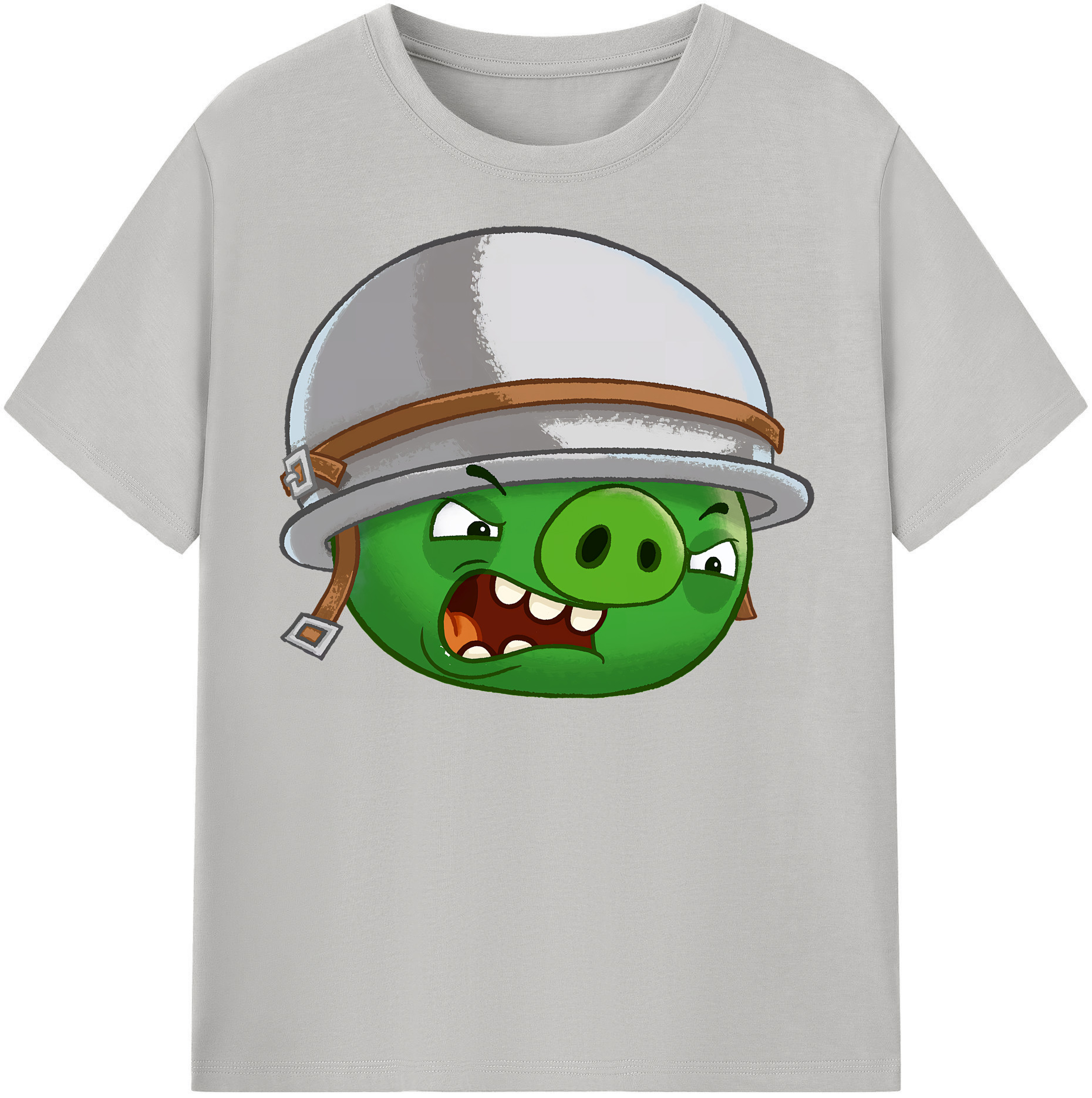 （画像用） Angry Birds アングリーバード レディースカジュアルプリントTシャツ（綿100％）