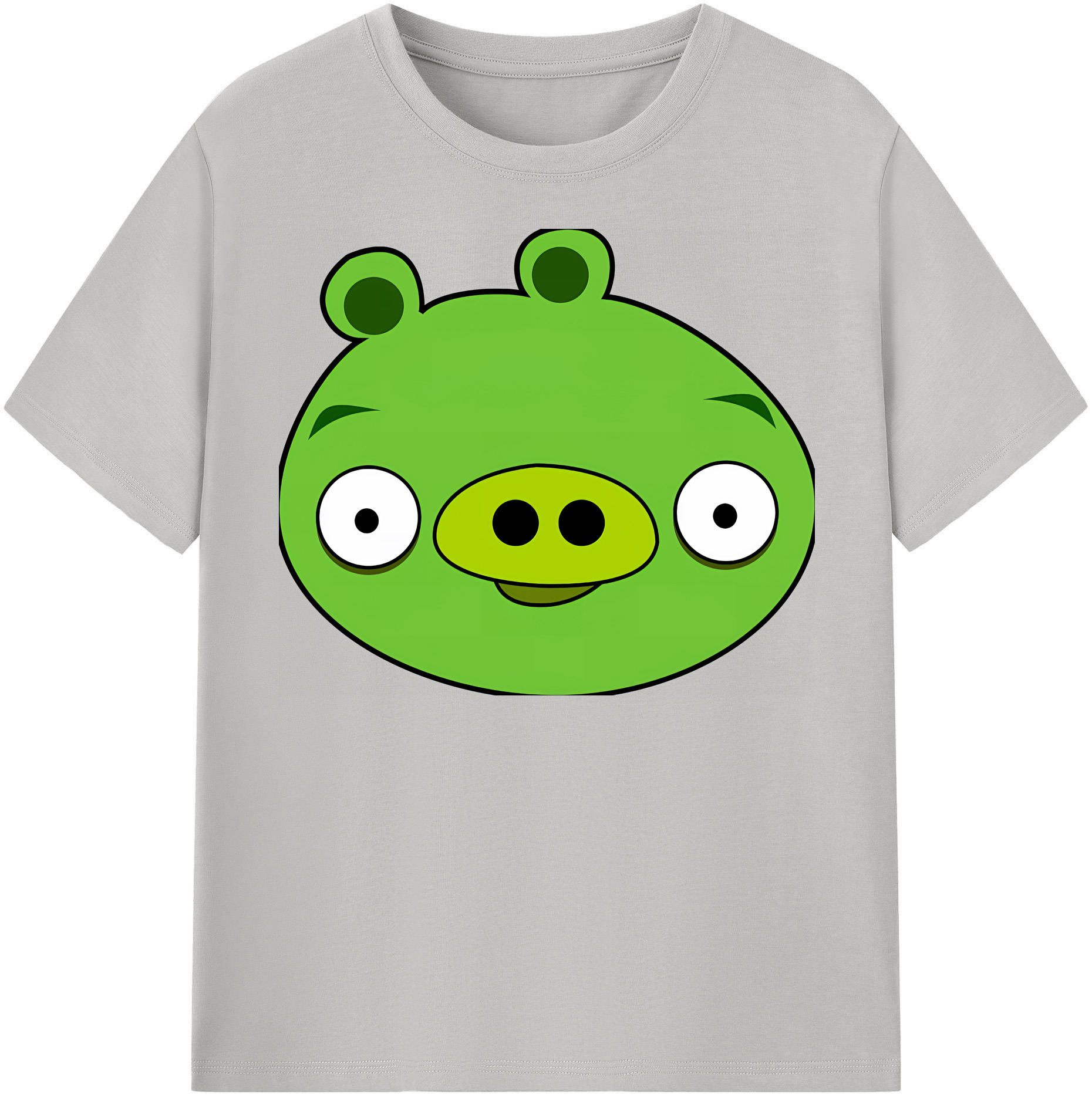 （画像用） Angry Birds アングリーバード レディースカジュアルプリントTシャツ（綿100％）