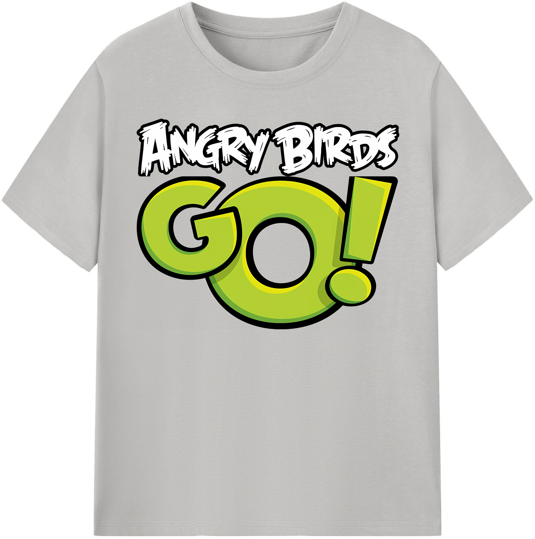 （画像用） Angry Birds アングリーバード レディースカジュアルプリントTシャツ（綿100％）