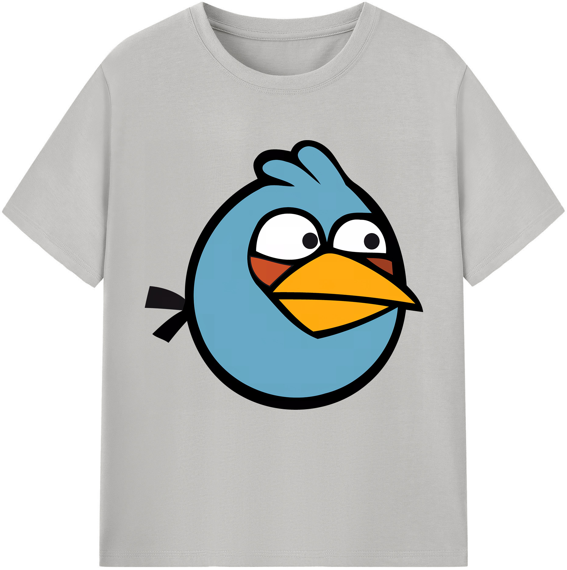 （画像用） Angry Birds アングリーバード レディースカジュアルプリントTシャツ（綿100％）