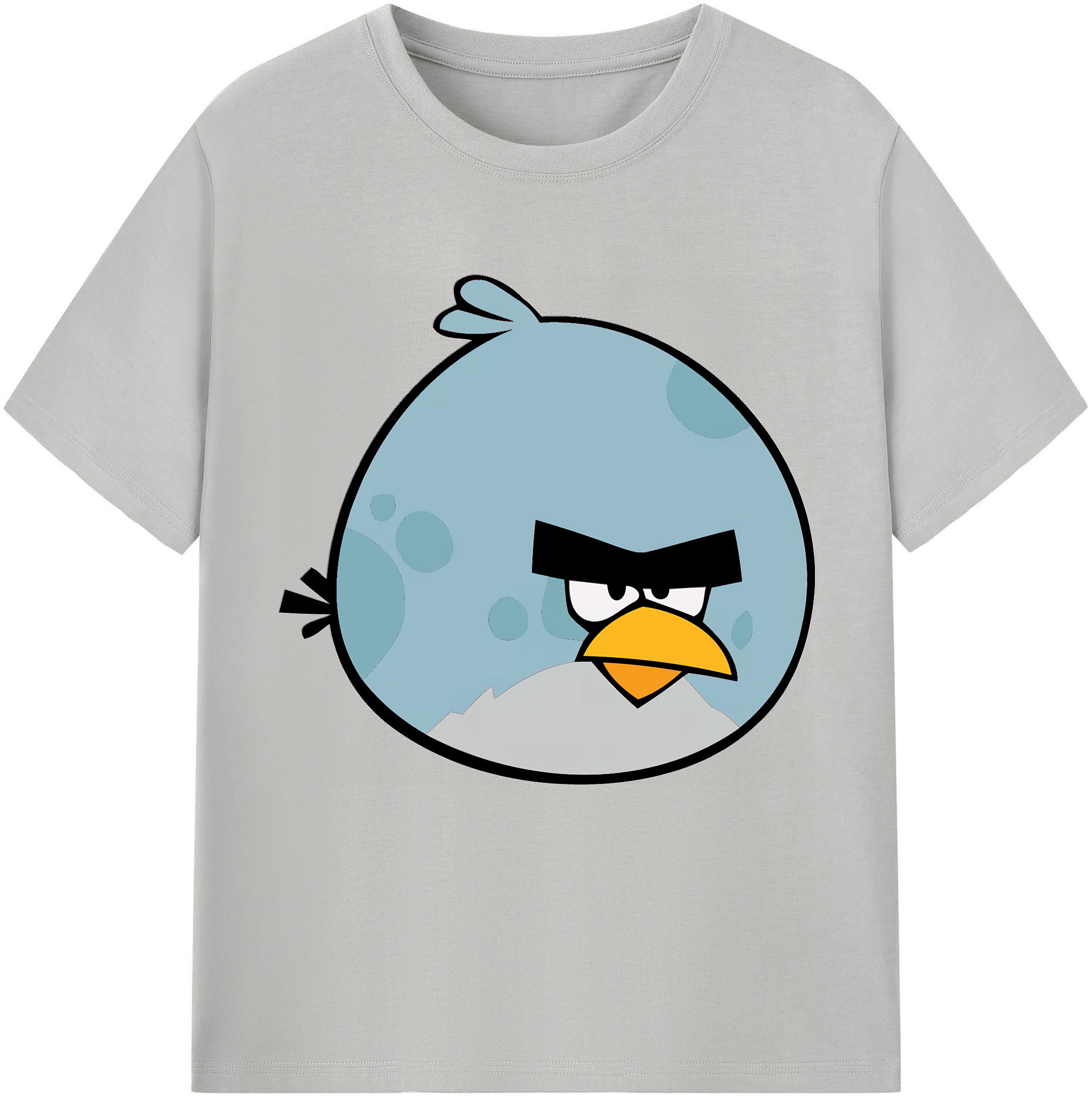 （画像用） Angry Birds アングリーバード レディースカジュアルプリントTシャツ（綿100％）