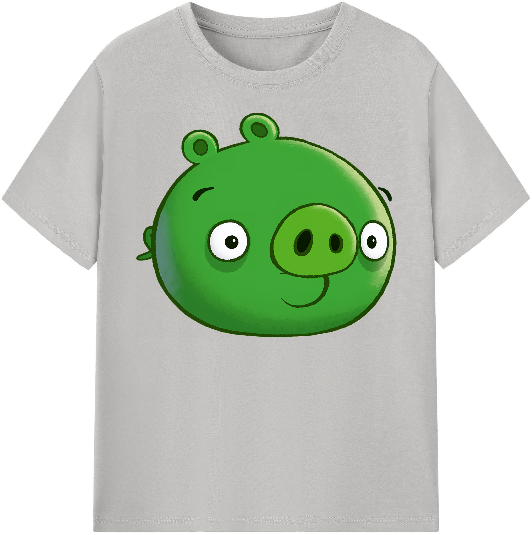 （画像用） Angry Birds アングリーバード レディースカジュアルプリントTシャツ（綿100％）