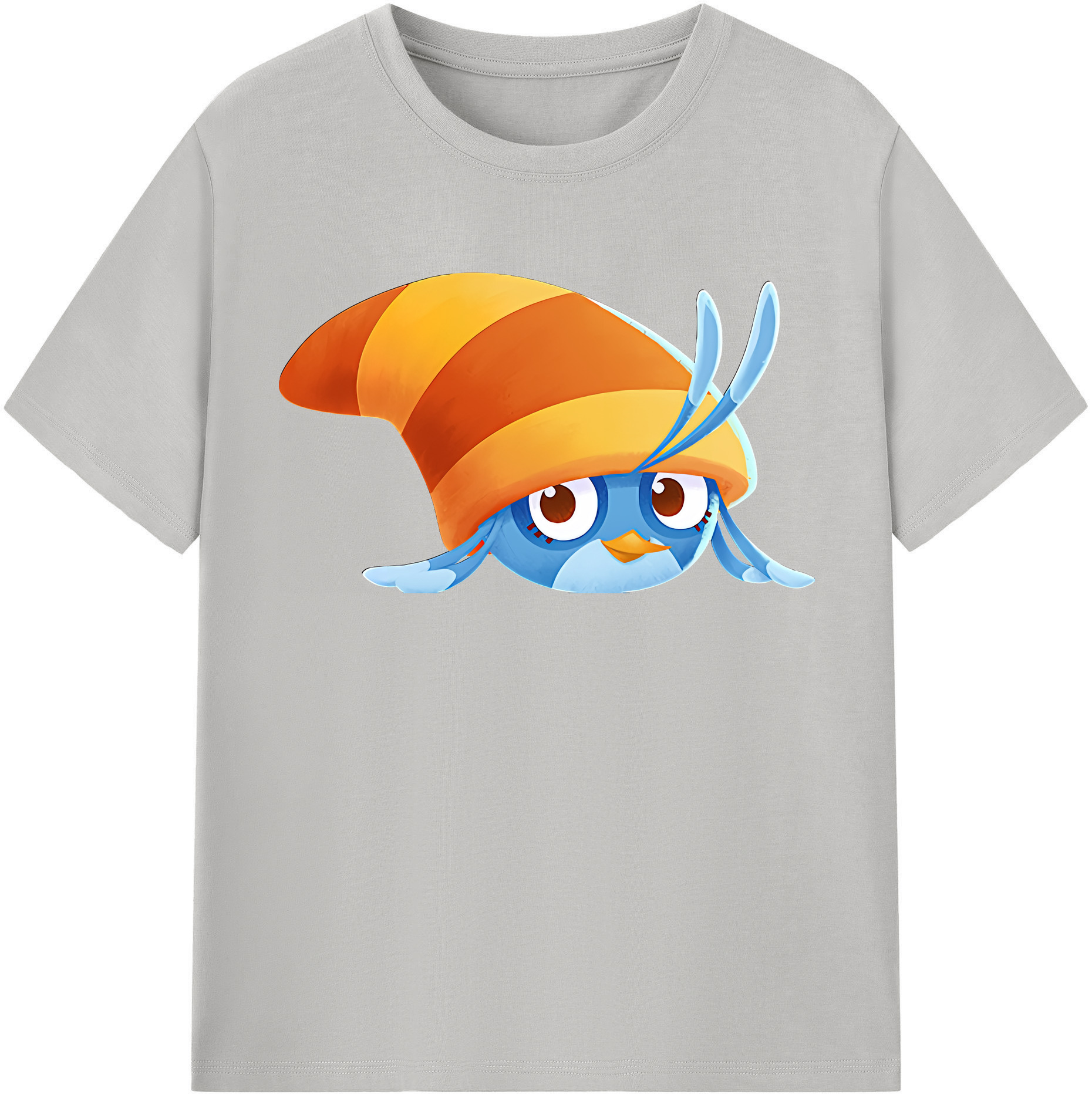 （画像用） Angry Birds アングリーバード レディースカジュアルプリントTシャツ（綿100％）