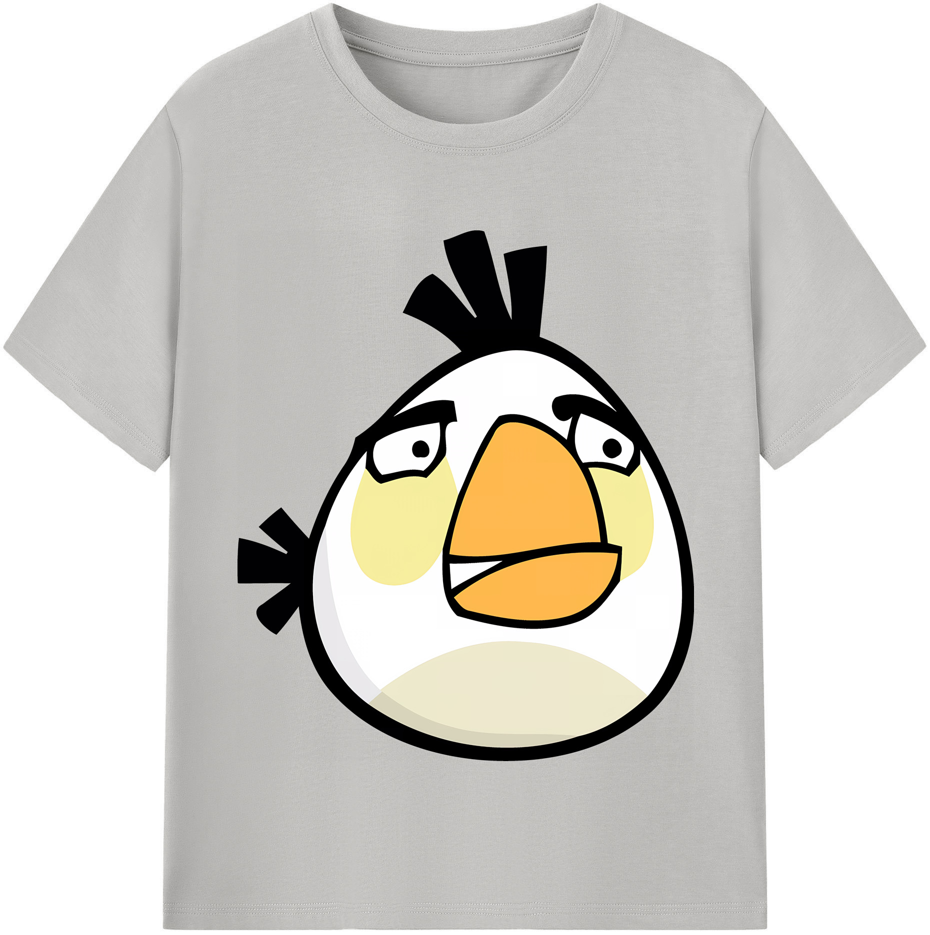 （画像用） Angry Birds アングリーバード レディースカジュアルプリントTシャツ（綿100％）