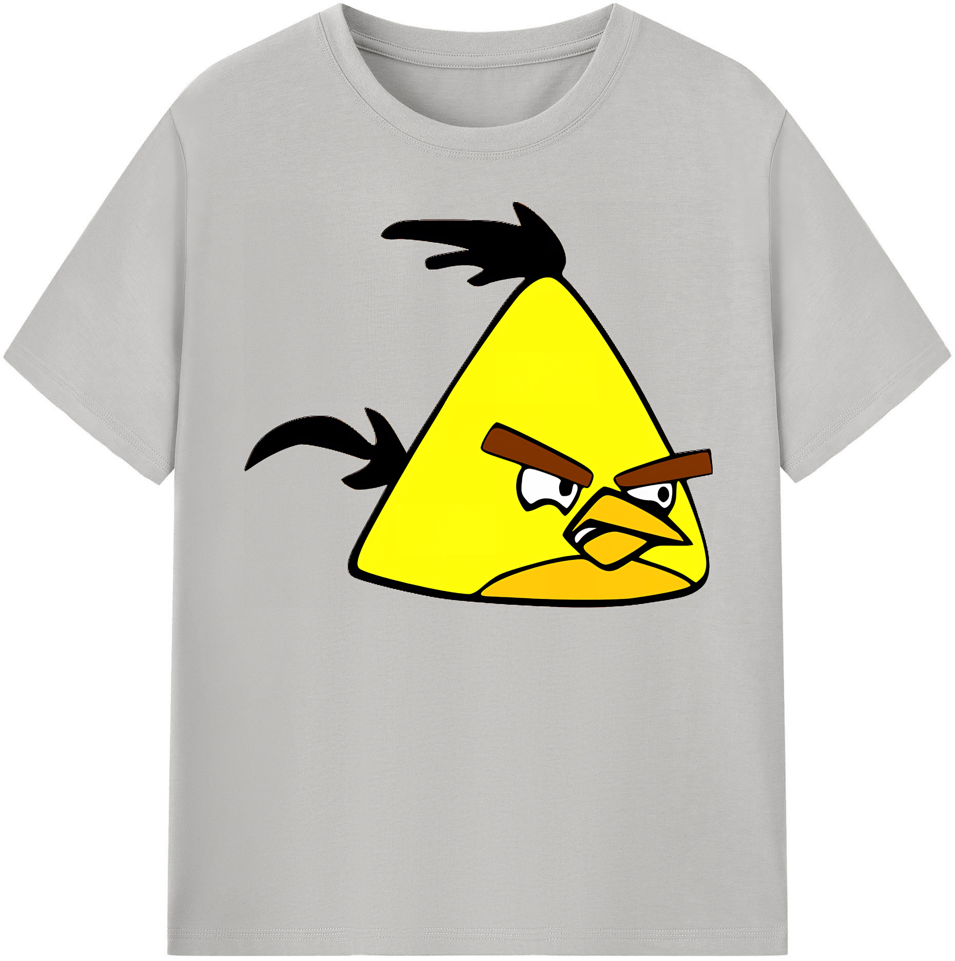 （画像用） Angry Birds アングリーバード レディースカジュアルプリントTシャツ（綿100％）
