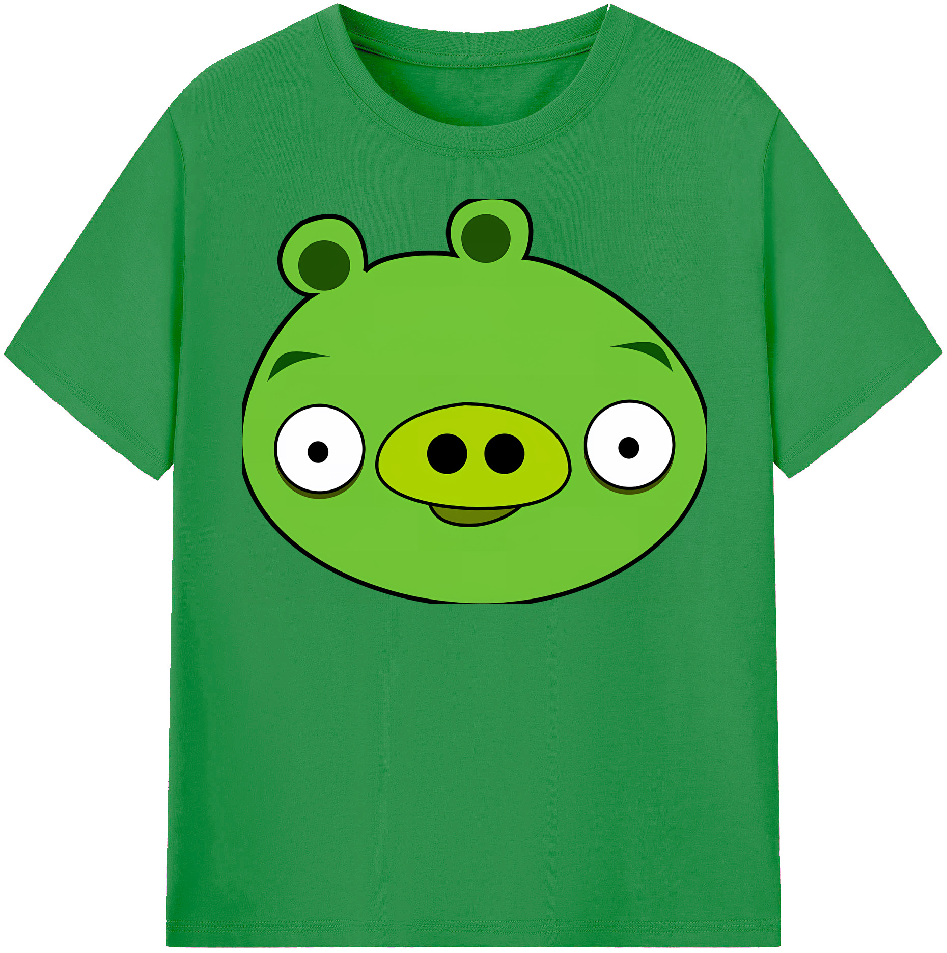 （画像用） Angry Birds アングリーバード レディースカジュアルプリントTシャツ（綿100％）