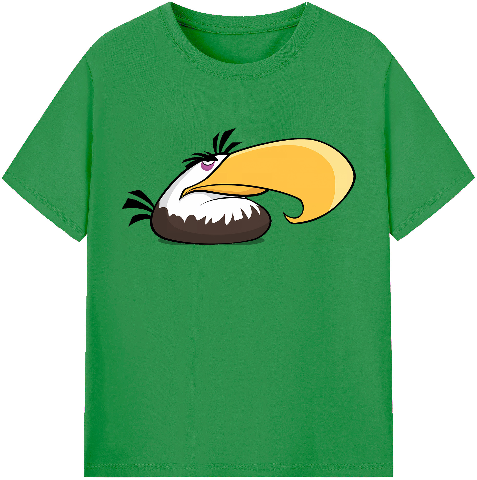 （画像用） Angry Birds アングリーバード レディースカジュアルプリントTシャツ（綿100％）