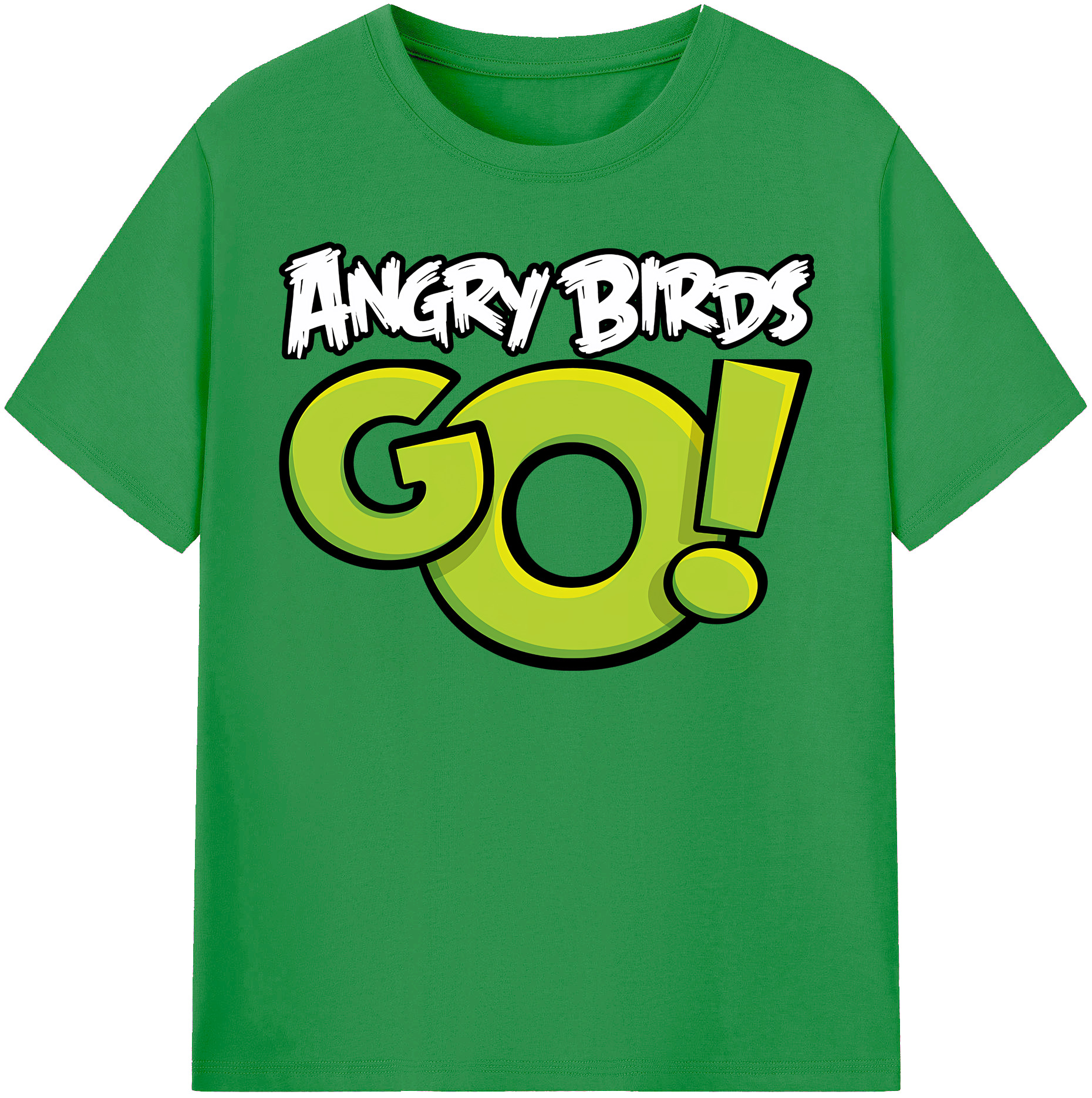 （画像用） Angry Birds アングリーバード レディースカジュアルプリントTシャツ（綿100％）
