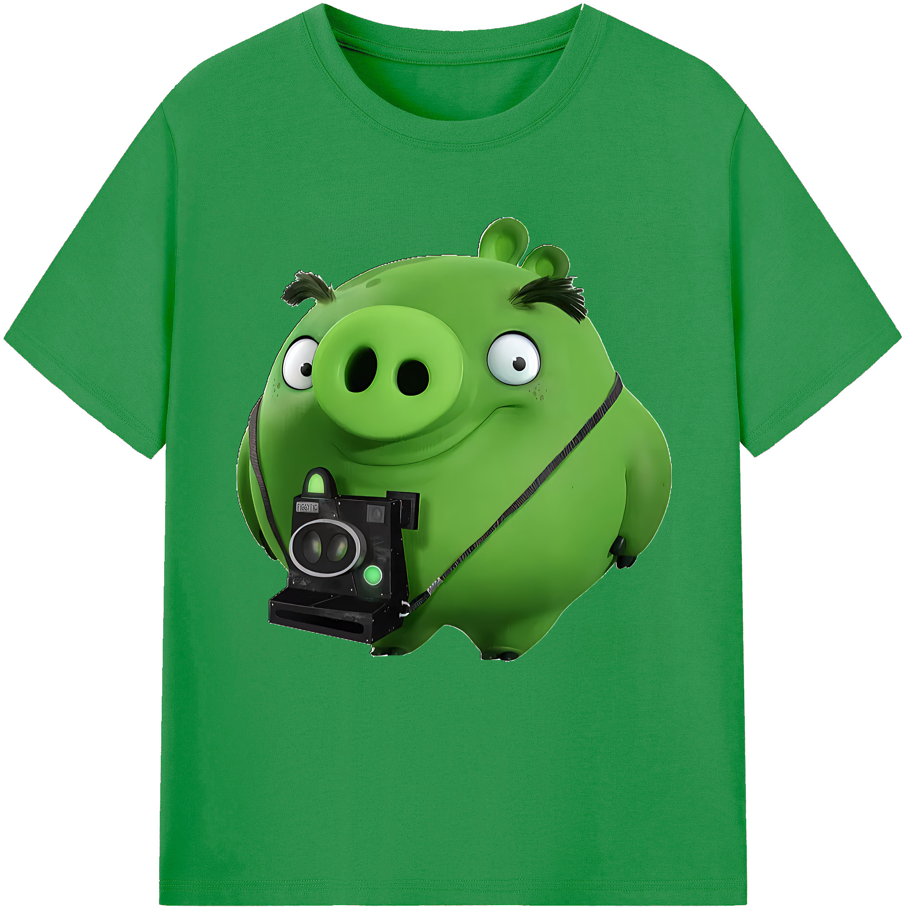 （画像用） Angry Birds アングリーバード レディースカジュアルプリントTシャツ（綿100％）