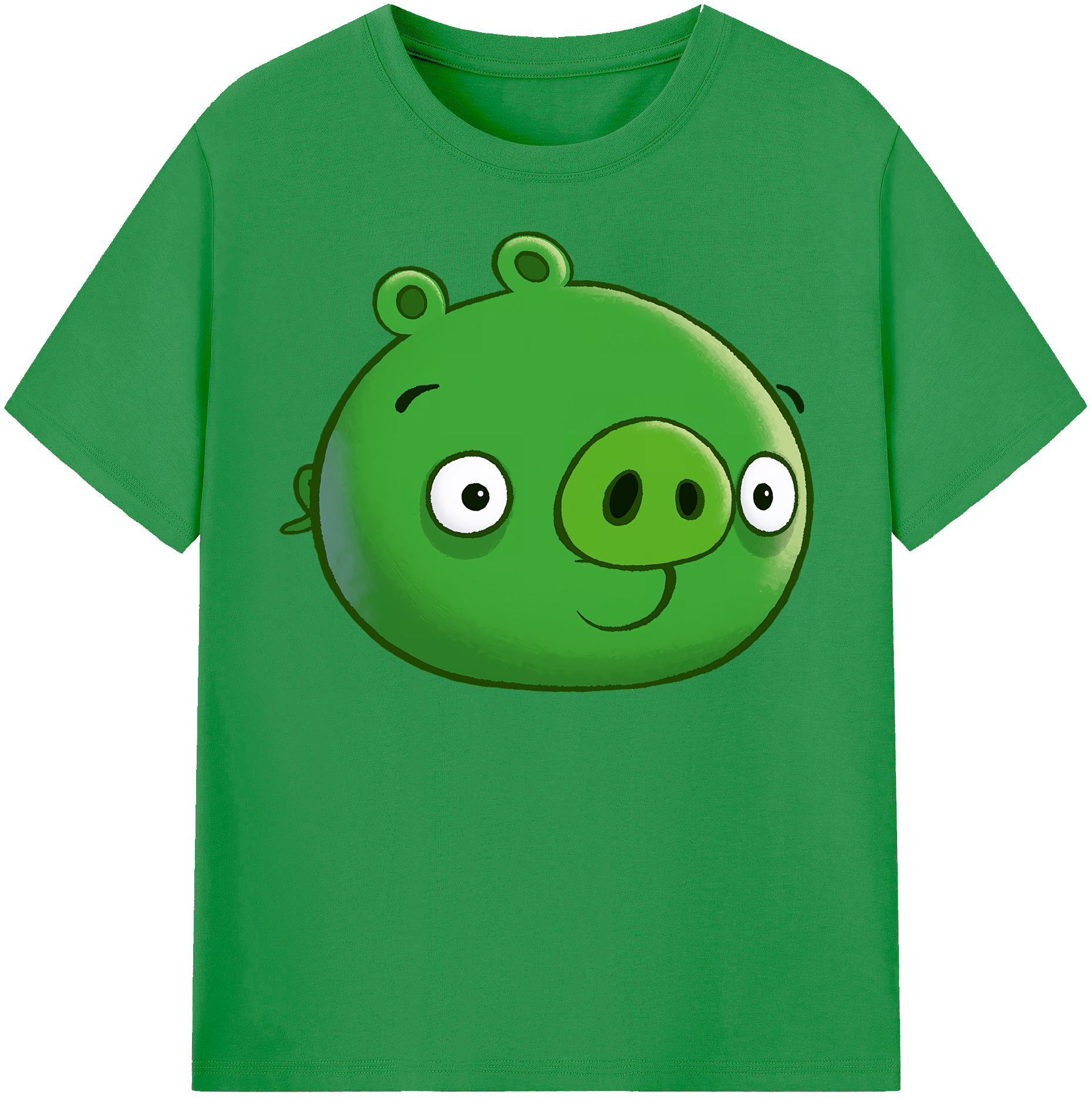 （画像用） Angry Birds アングリーバード レディースカジュアルプリントTシャツ（綿100％）