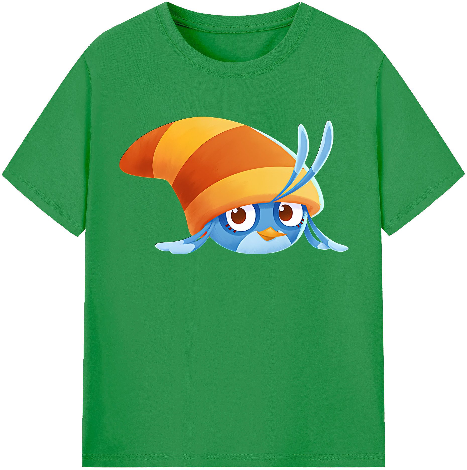 （画像用） Angry Birds アングリーバード レディースカジュアルプリントTシャツ（綿100％）