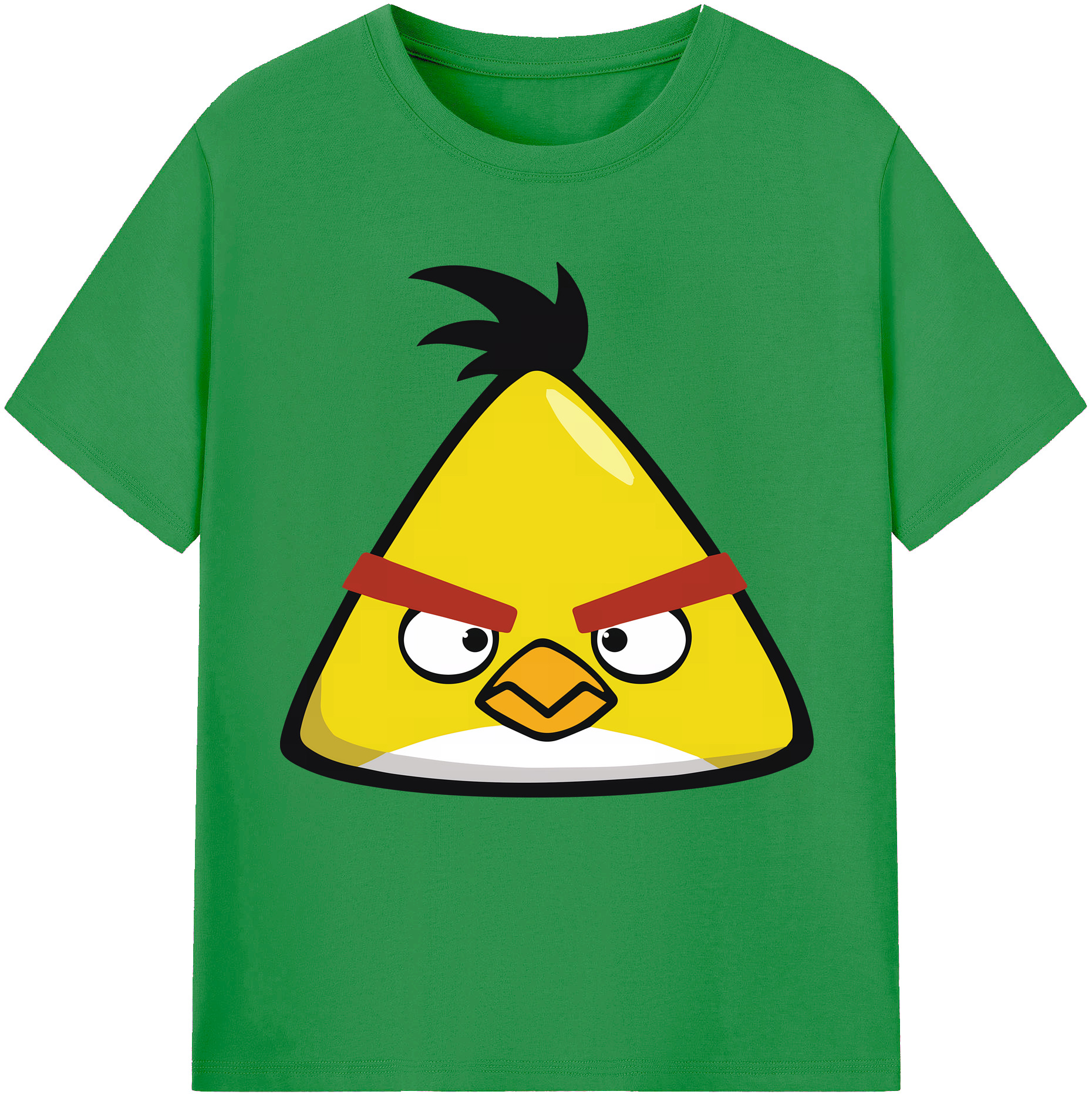 （画像用） Angry Birds アングリーバード レディースカジュアルプリントTシャツ（綿100％）