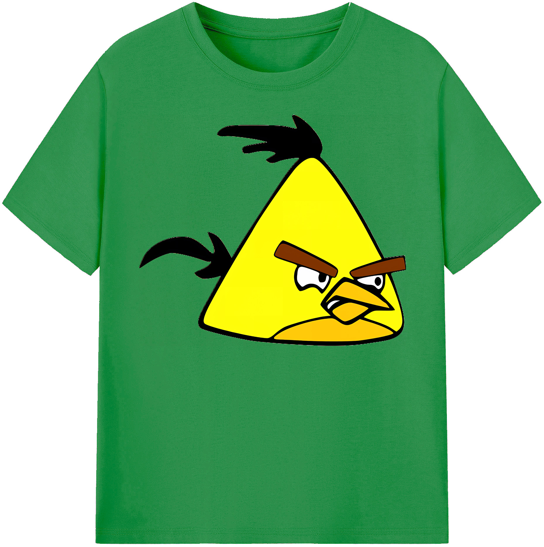 （画像用） Angry Birds アングリーバード レディースカジュアルプリントTシャツ（綿100％）