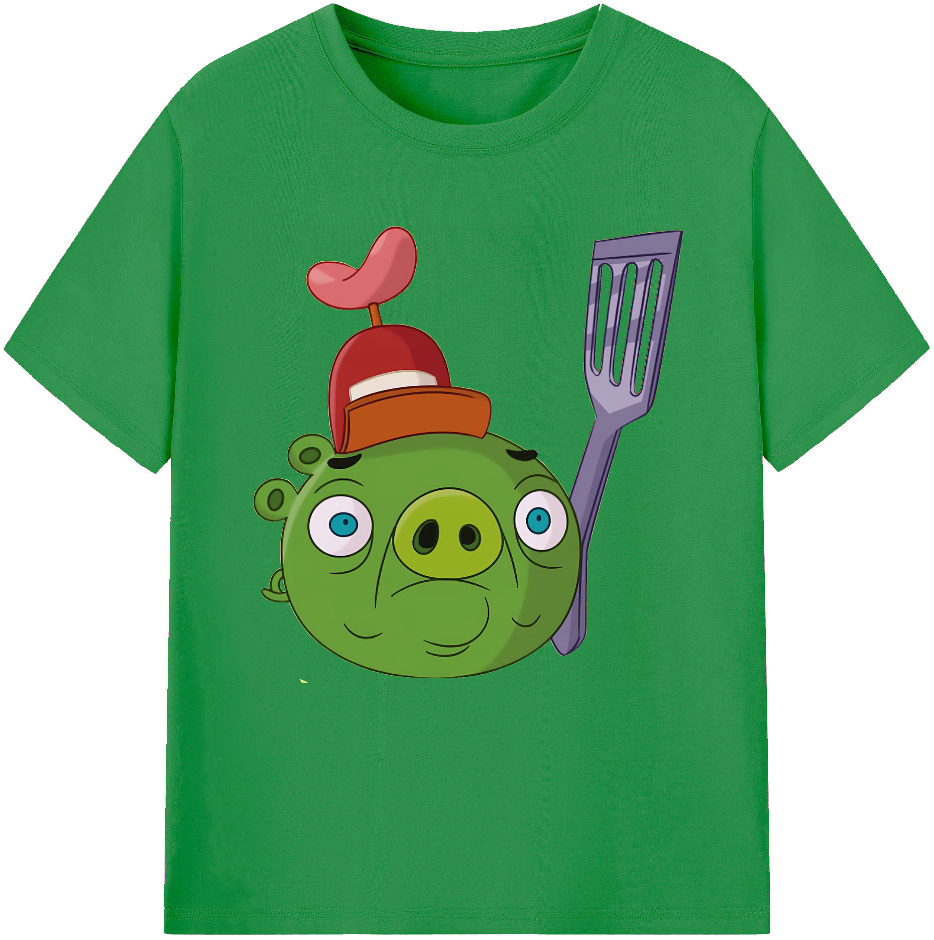 （画像用） Angry Birds アングリーバード レディースカジュアルプリントTシャツ（綿100％）