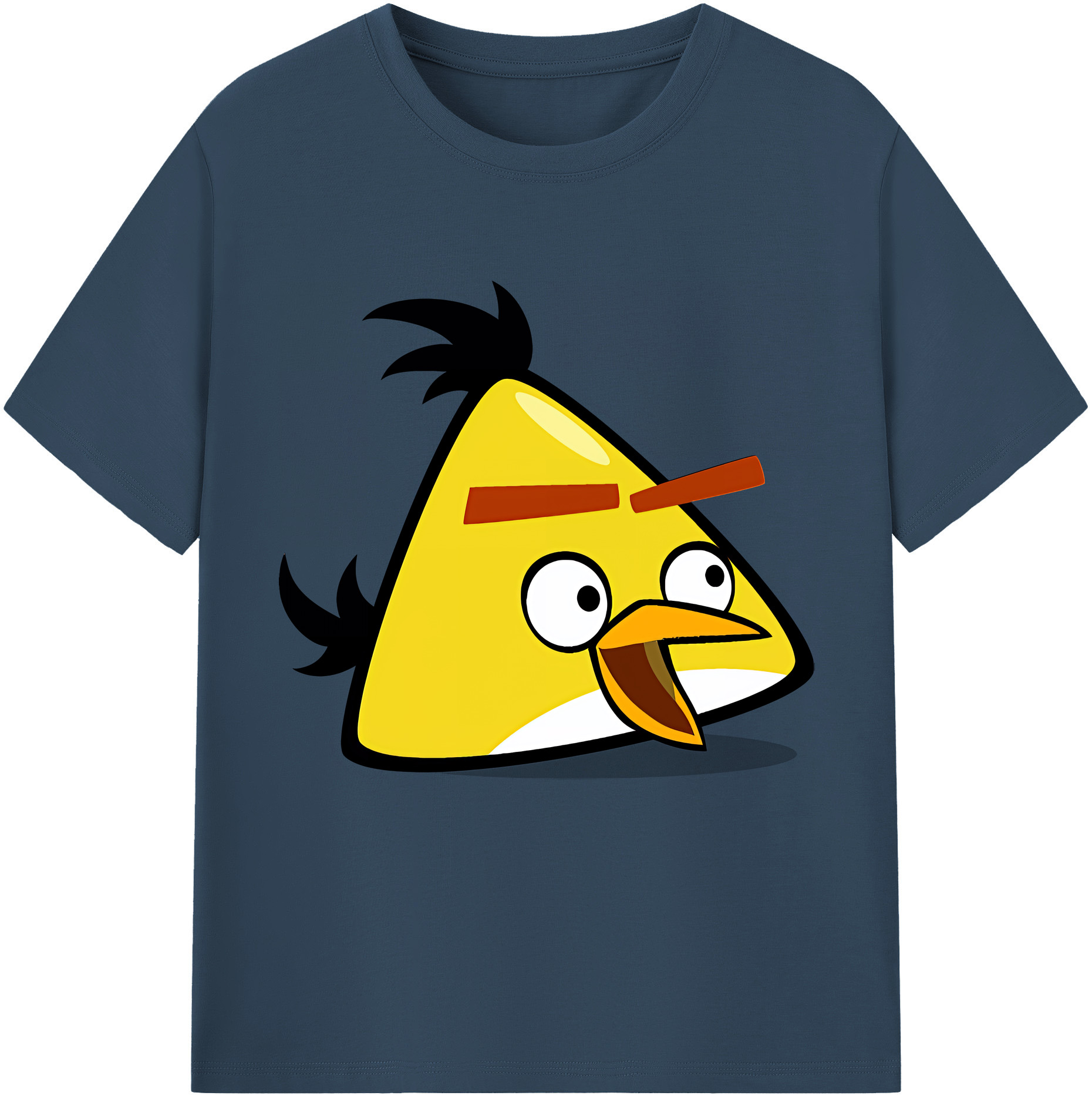 （画像用） Angry Birds アングリーバード レディースカジュアルプリントTシャツ（綿100％）