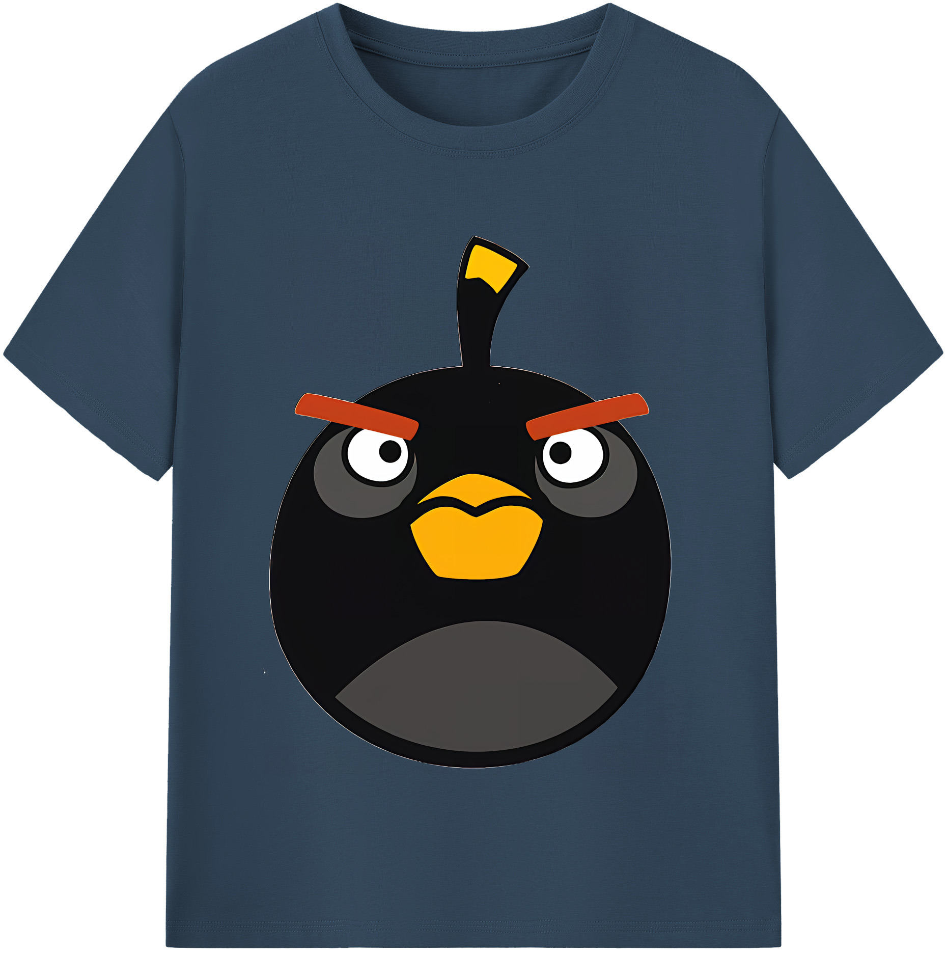 （画像用） Angry Birds アングリーバード レディースカジュアルプリントTシャツ（綿100％）
