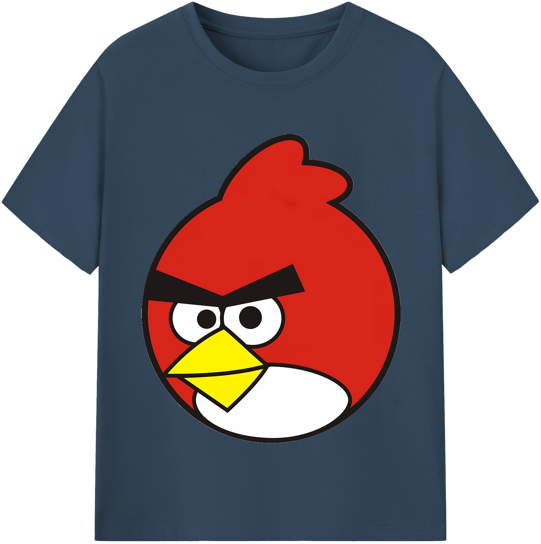 （画像用） Angry Birds アングリーバード レディースカジュアルプリントTシャツ（綿100％）