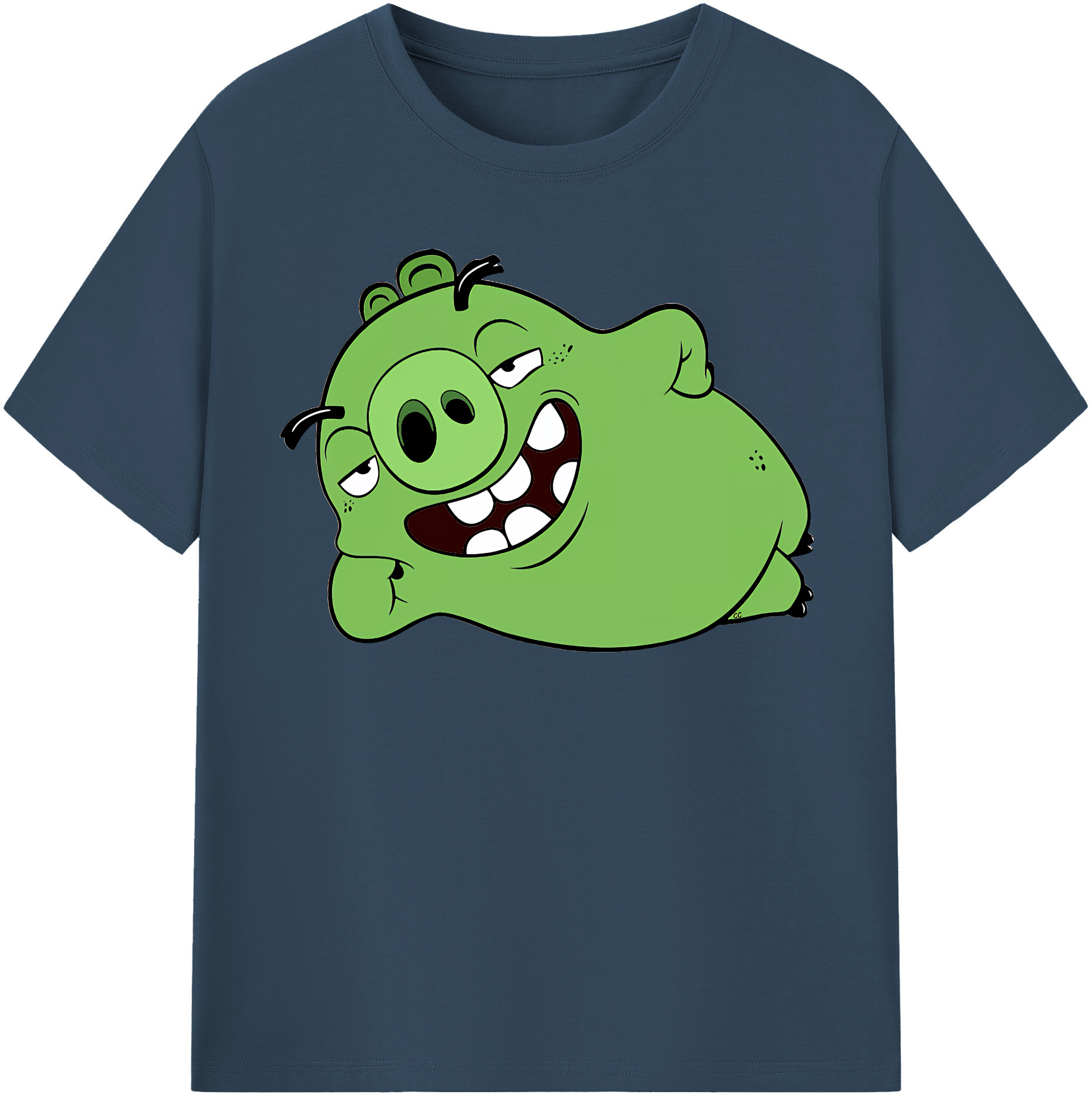 （画像用） Angry Birds アングリーバード レディースカジュアルプリントTシャツ（綿100％）