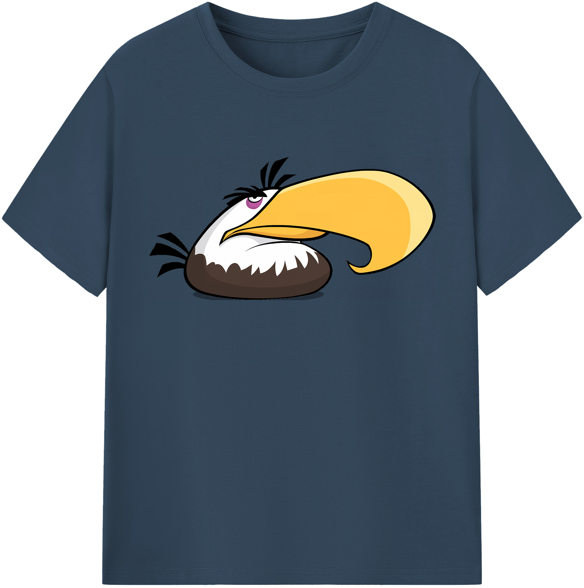 （画像用） Angry Birds アングリーバード レディースカジュアルプリントTシャツ（綿100％）