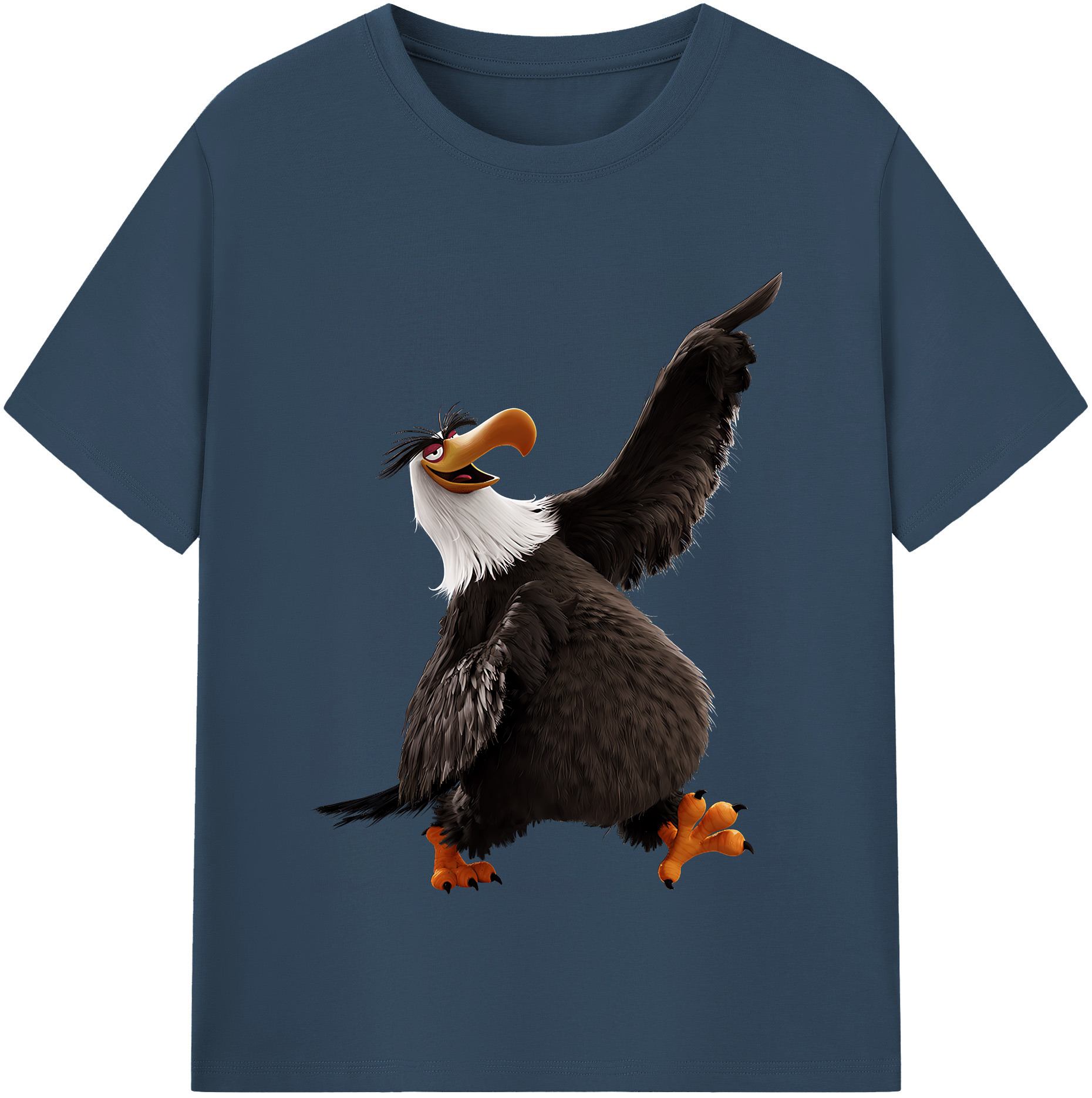 （画像用） Angry Birds アングリーバード レディースカジュアルプリントTシャツ（綿100％）