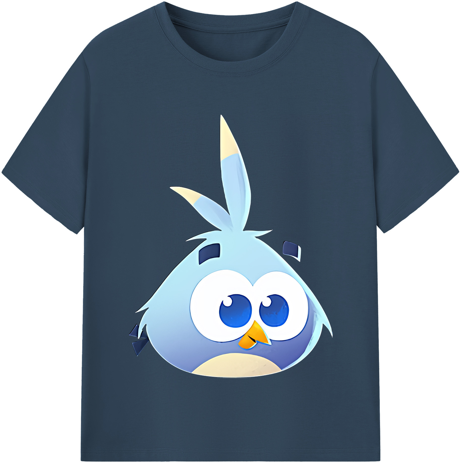 （画像用） Angry Birds アングリーバード レディースカジュアルプリントTシャツ（綿100％）