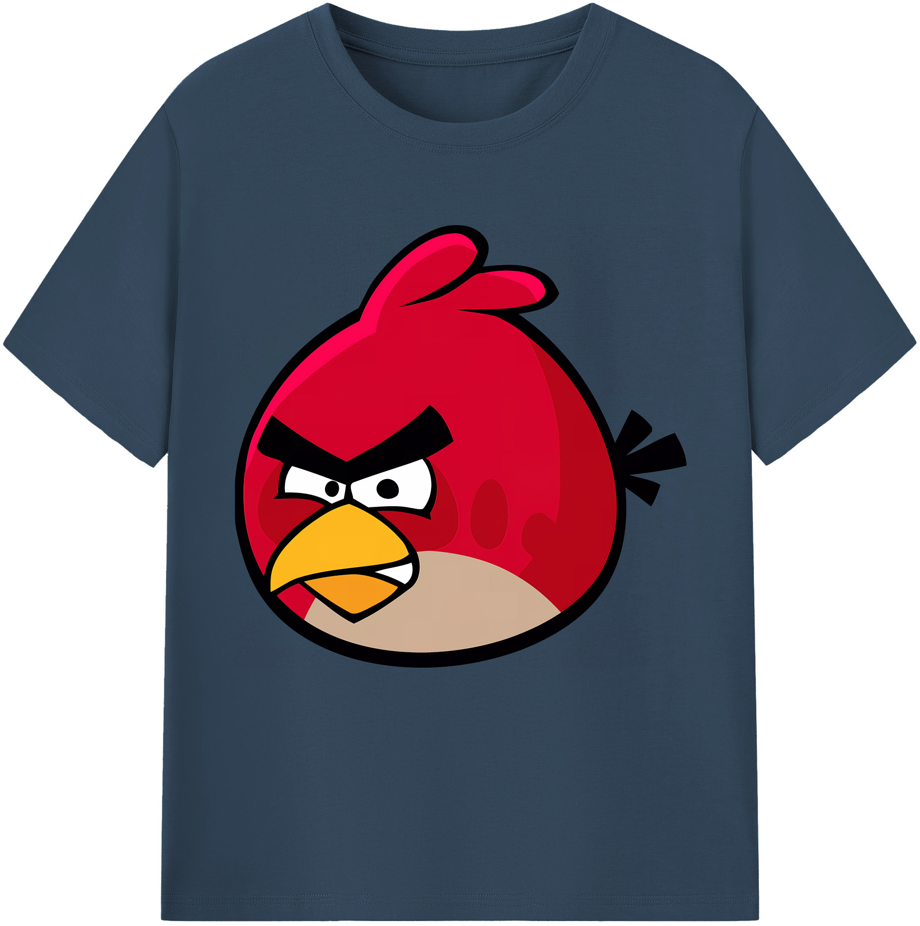 （画像用） Angry Birds アングリーバード レディースカジュアルプリントTシャツ（綿100％）
