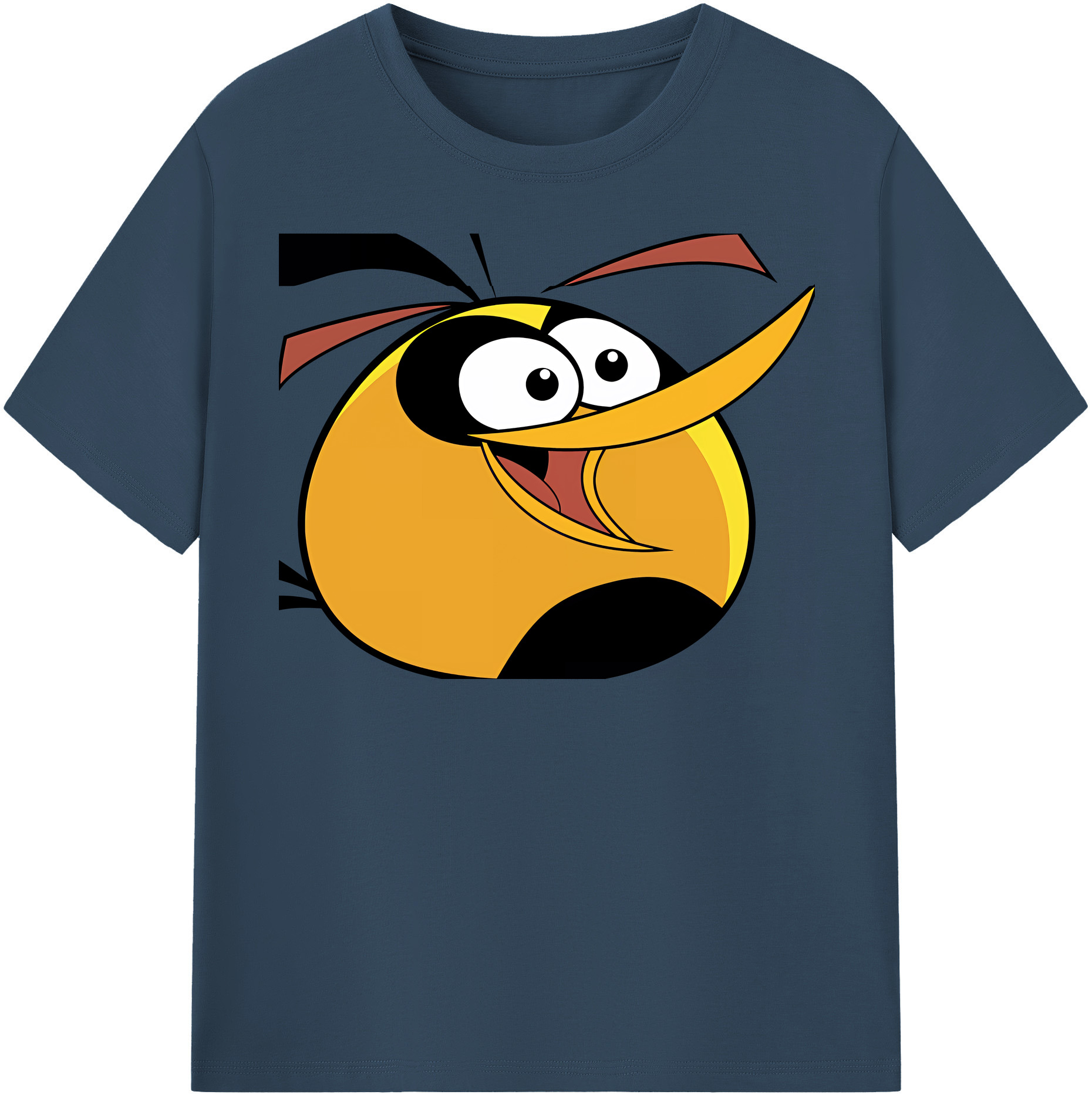 （画像用） Angry Birds アングリーバード レディースカジュアルプリントTシャツ（綿100％）