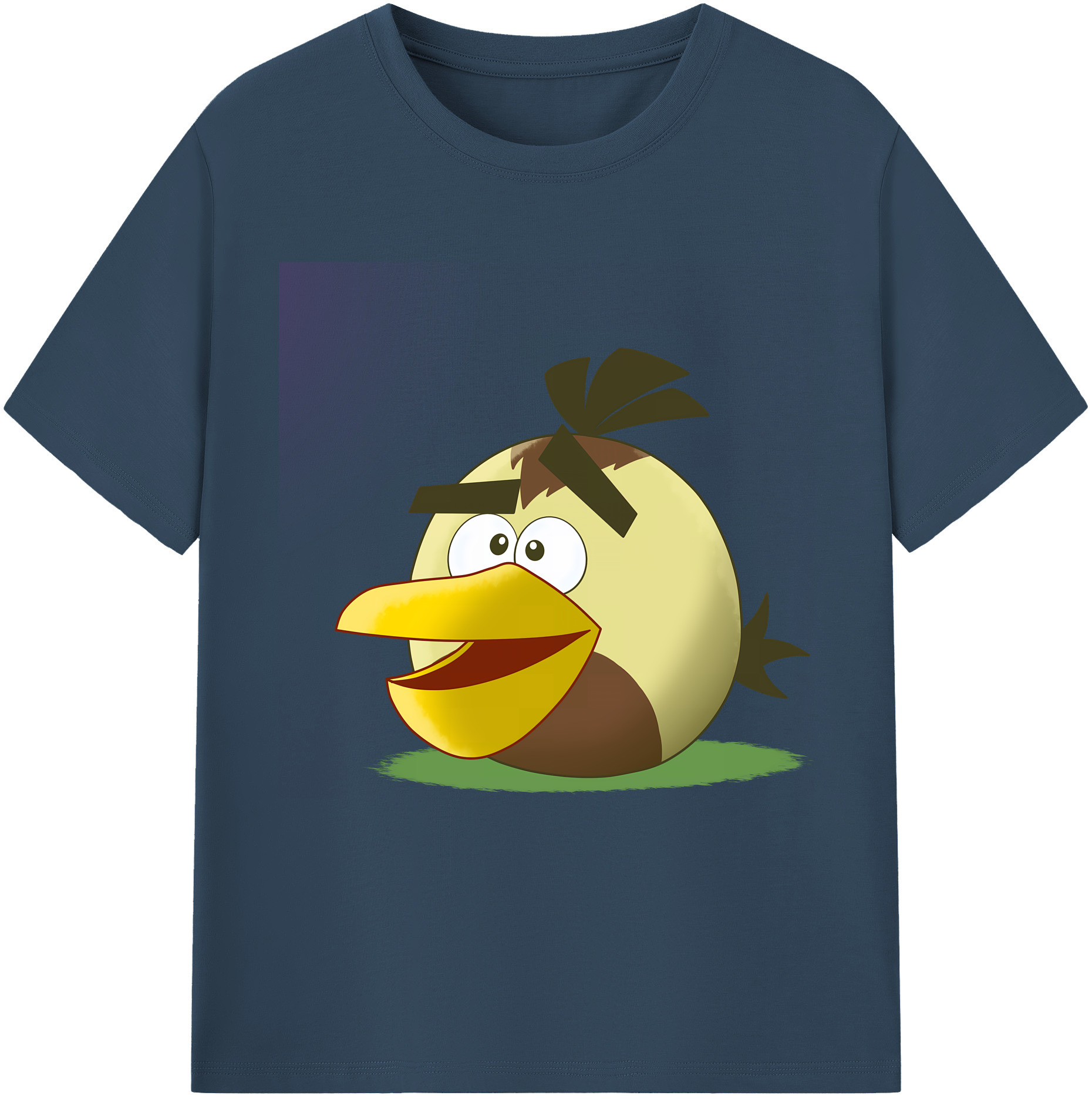 （画像用） Angry Birds アングリーバード レディースカジュアルプリントTシャツ（綿100％）