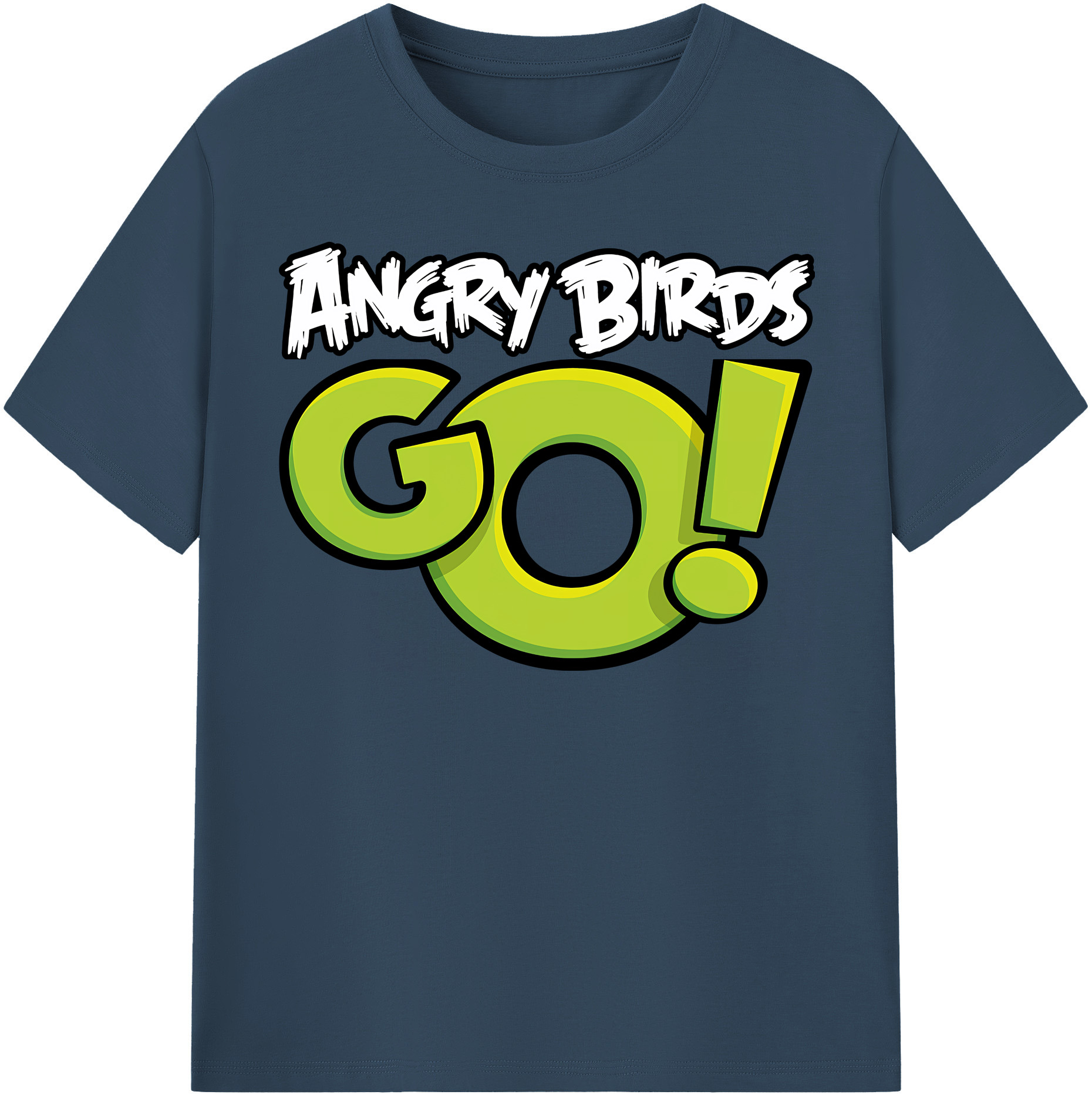 （画像用） Angry Birds アングリーバード レディースカジュアルプリントTシャツ（綿100％）