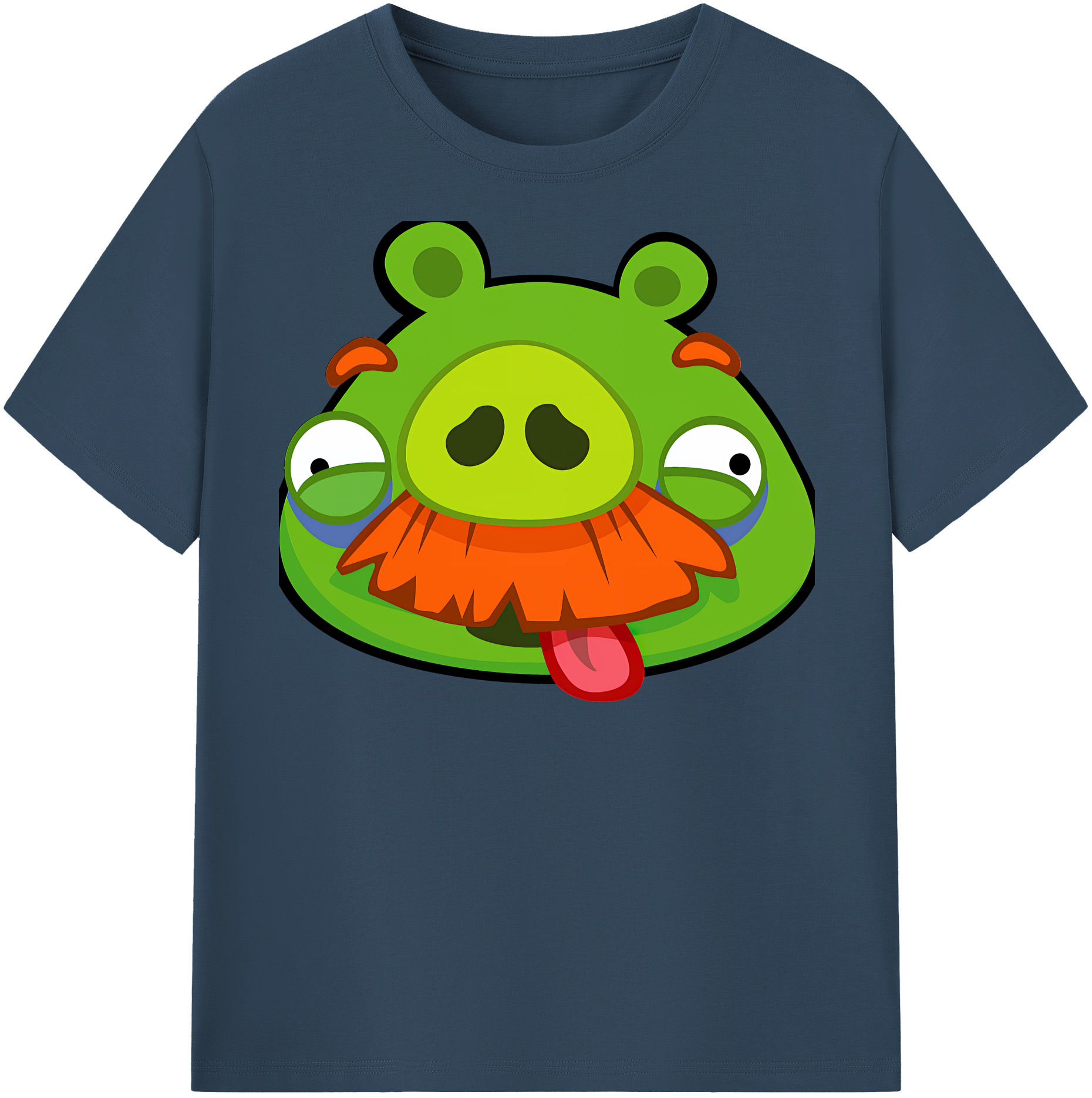 （画像用） Angry Birds アングリーバード レディースカジュアルプリントTシャツ（綿100％）