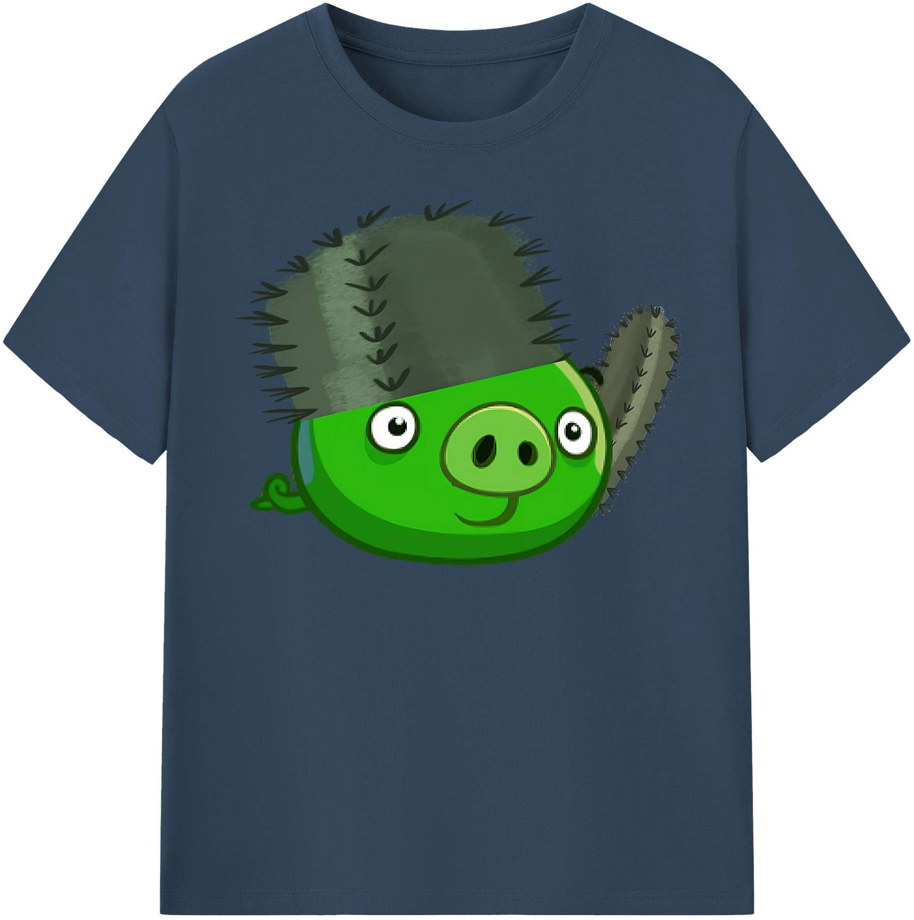 （画像用） Angry Birds アングリーバード レディースカジュアルプリントTシャツ（綿100％）