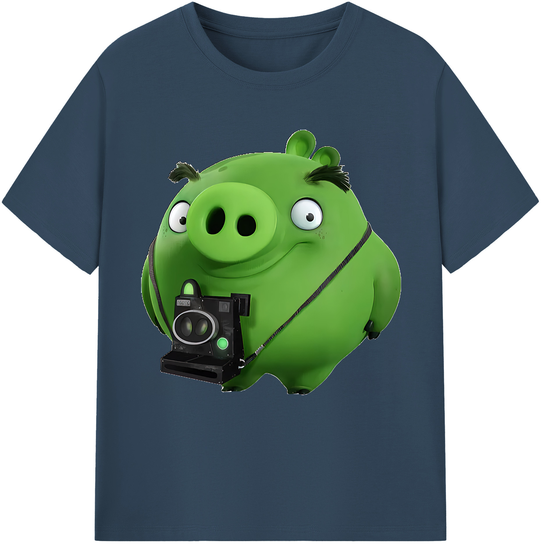 （画像用） Angry Birds アングリーバード レディースカジュアルプリントTシャツ（綿100％）