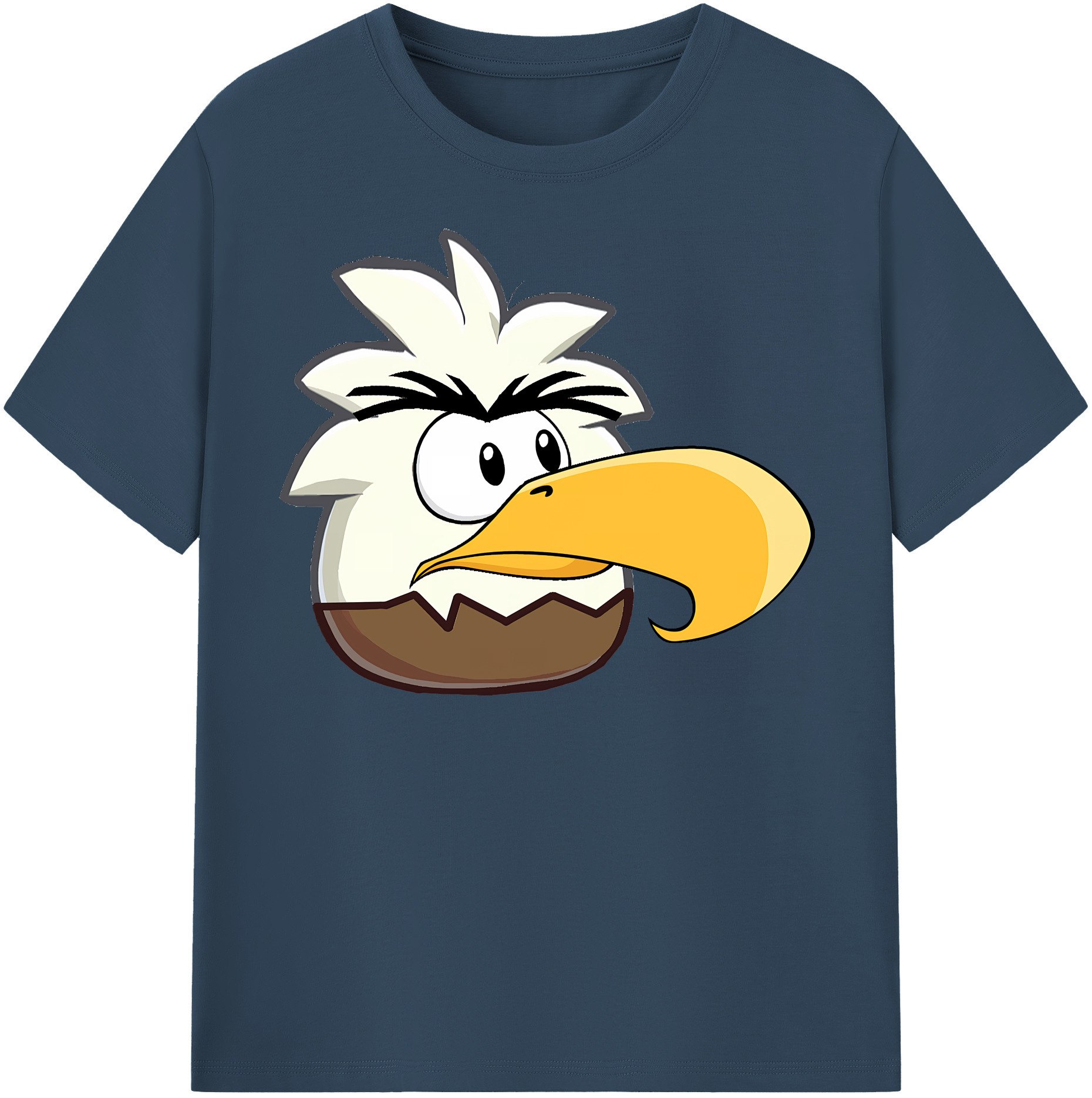 （画像用） Angry Birds アングリーバード レディースカジュアルプリントTシャツ（綿100％）