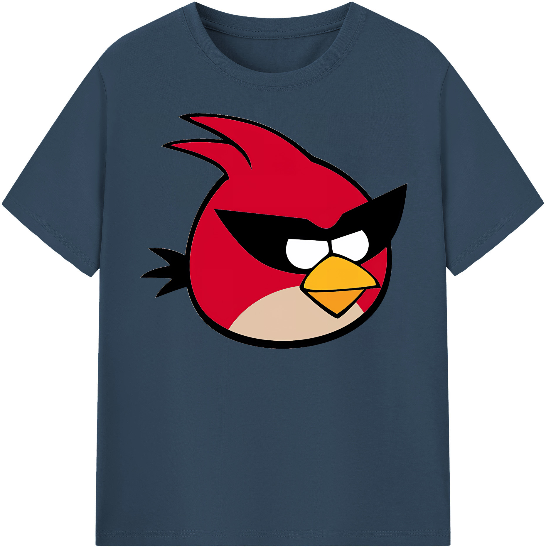 （画像用） Angry Birds アングリーバード レディースカジュアルプリントTシャツ（綿100％）