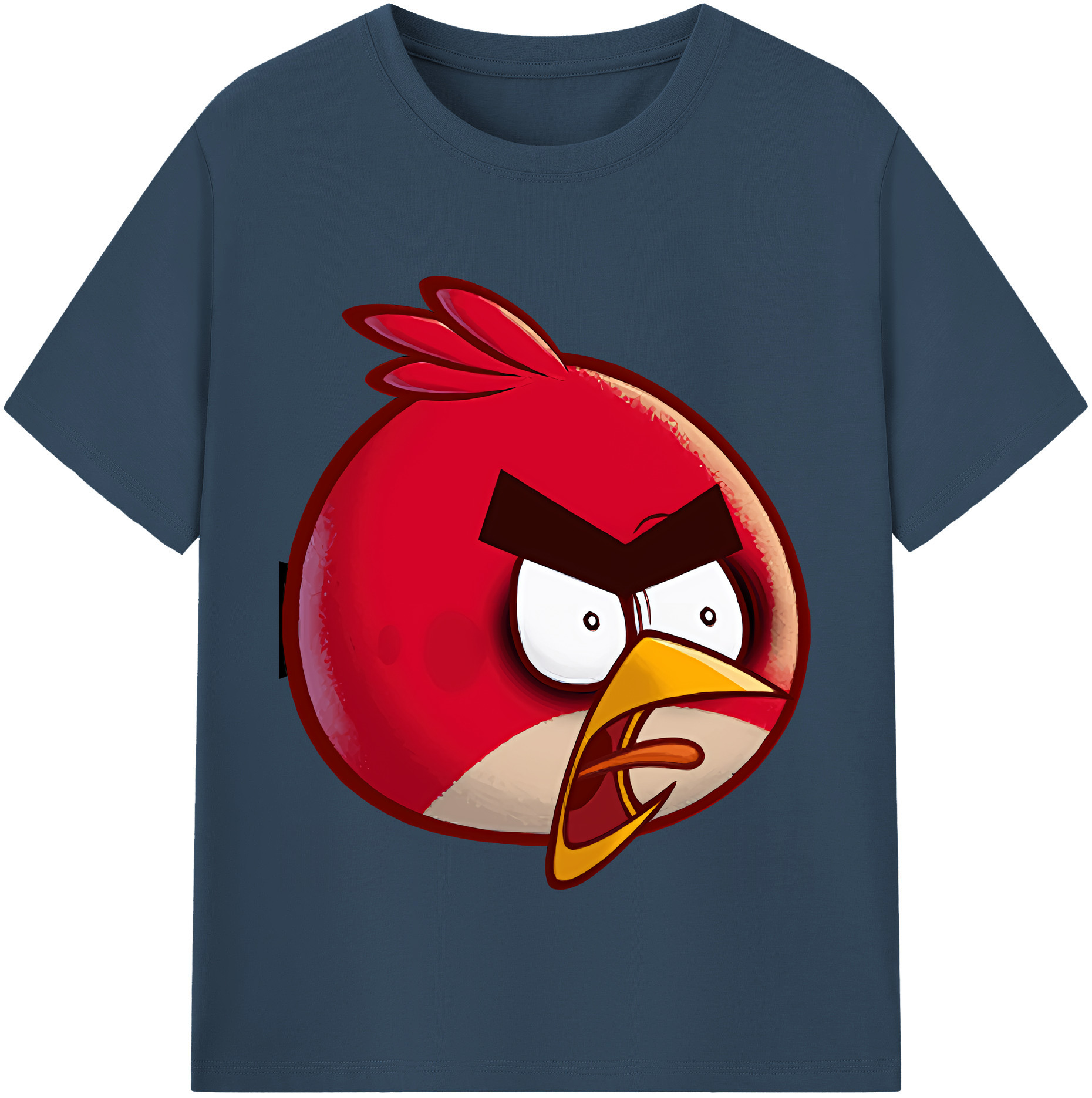 （画像用） Angry Birds アングリーバード レディースカジュアルプリントTシャツ（綿100％）