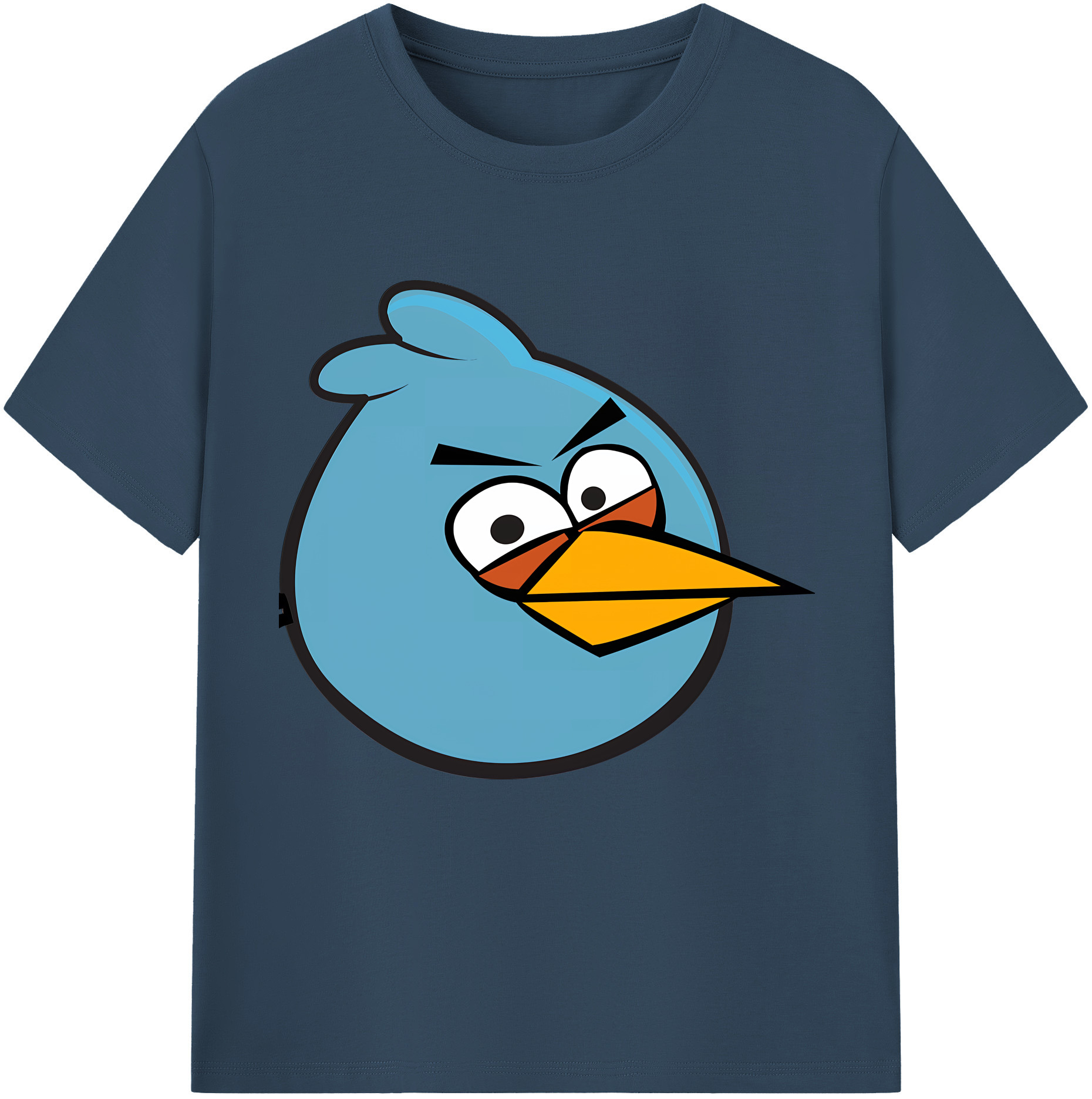 （画像用） Angry Birds アングリーバード レディースカジュアルプリントTシャツ（綿100％）