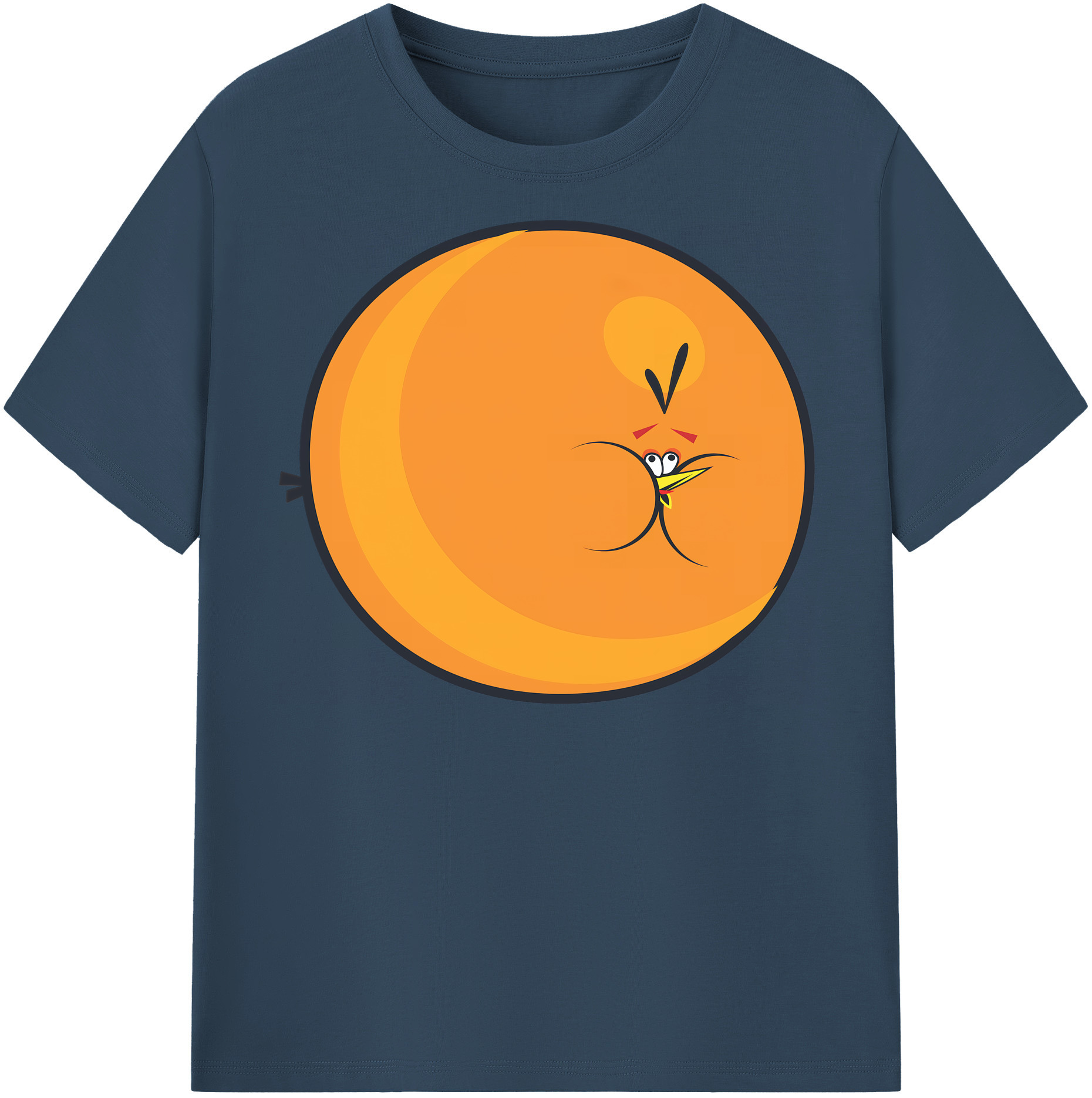 （画像用） Angry Birds アングリーバード レディースカジュアルプリントTシャツ（綿100％）