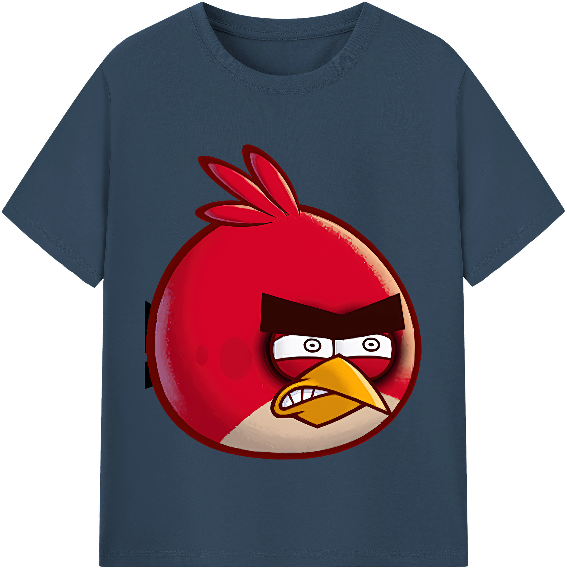 （画像用） Angry Birds アングリーバード レディースカジュアルプリントTシャツ（綿100％）