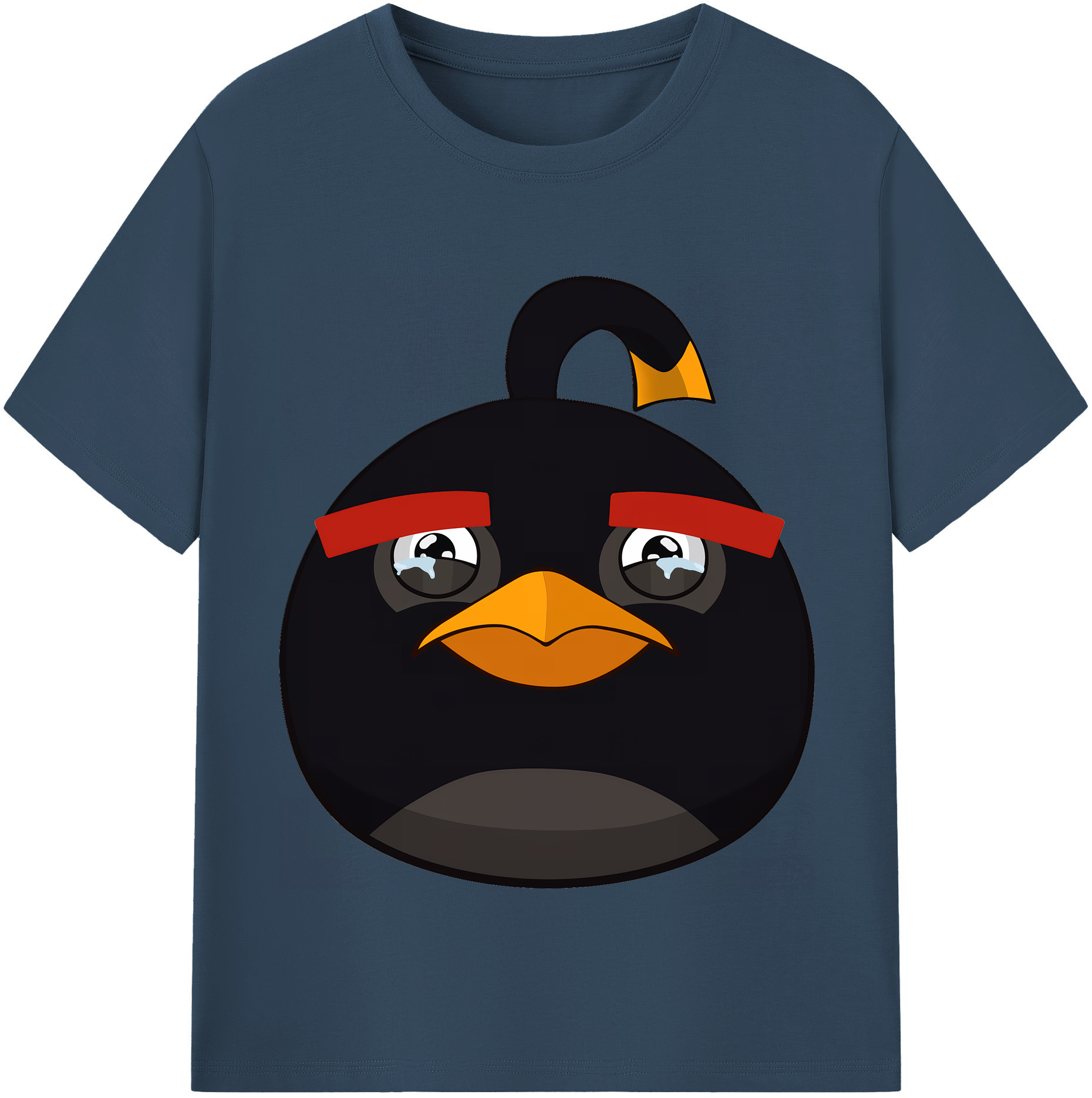 （画像用） Angry Birds アングリーバード レディースカジュアルプリントTシャツ（綿100％）