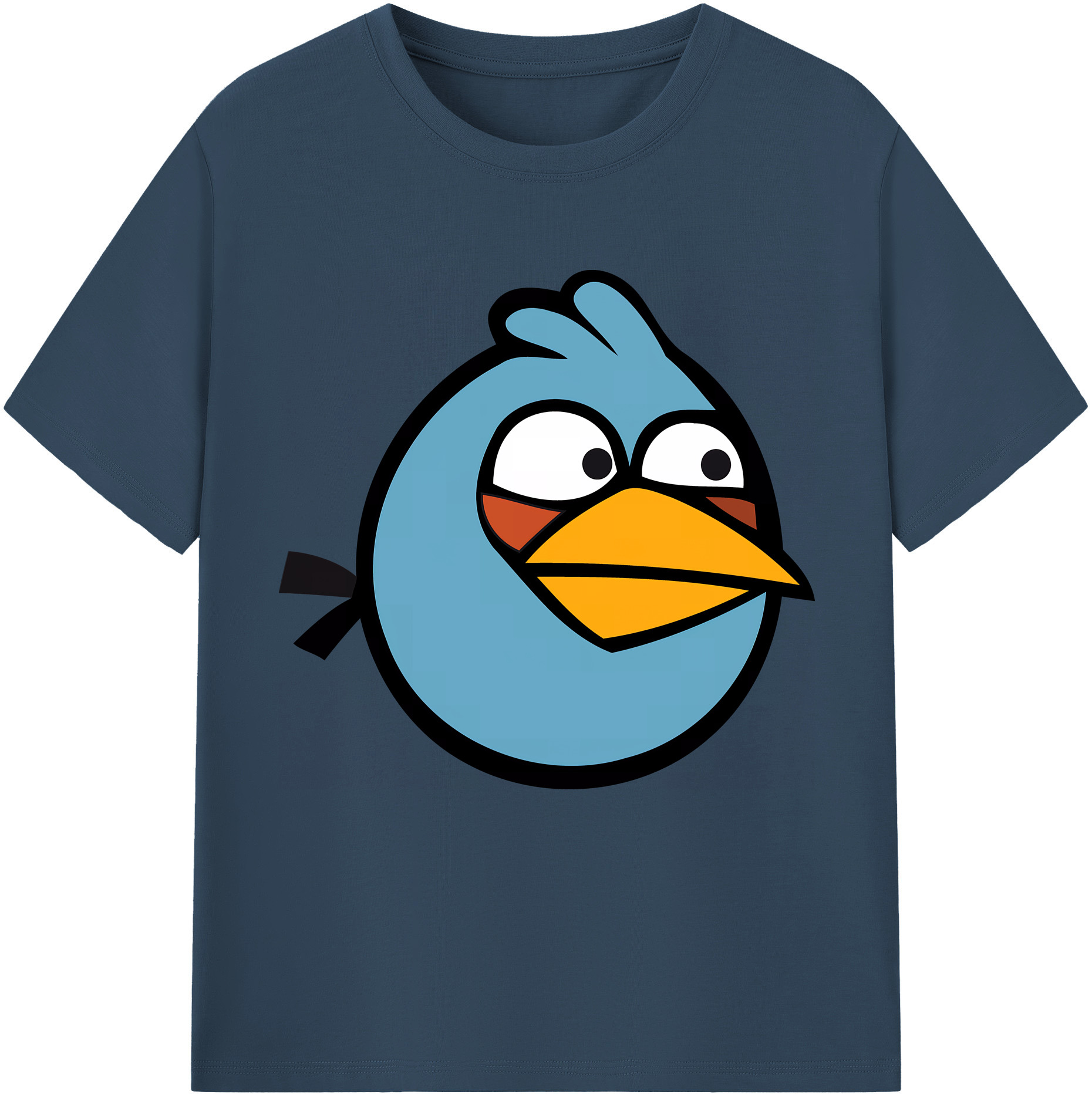 （画像用） Angry Birds アングリーバード レディースカジュアルプリントTシャツ（綿100％）