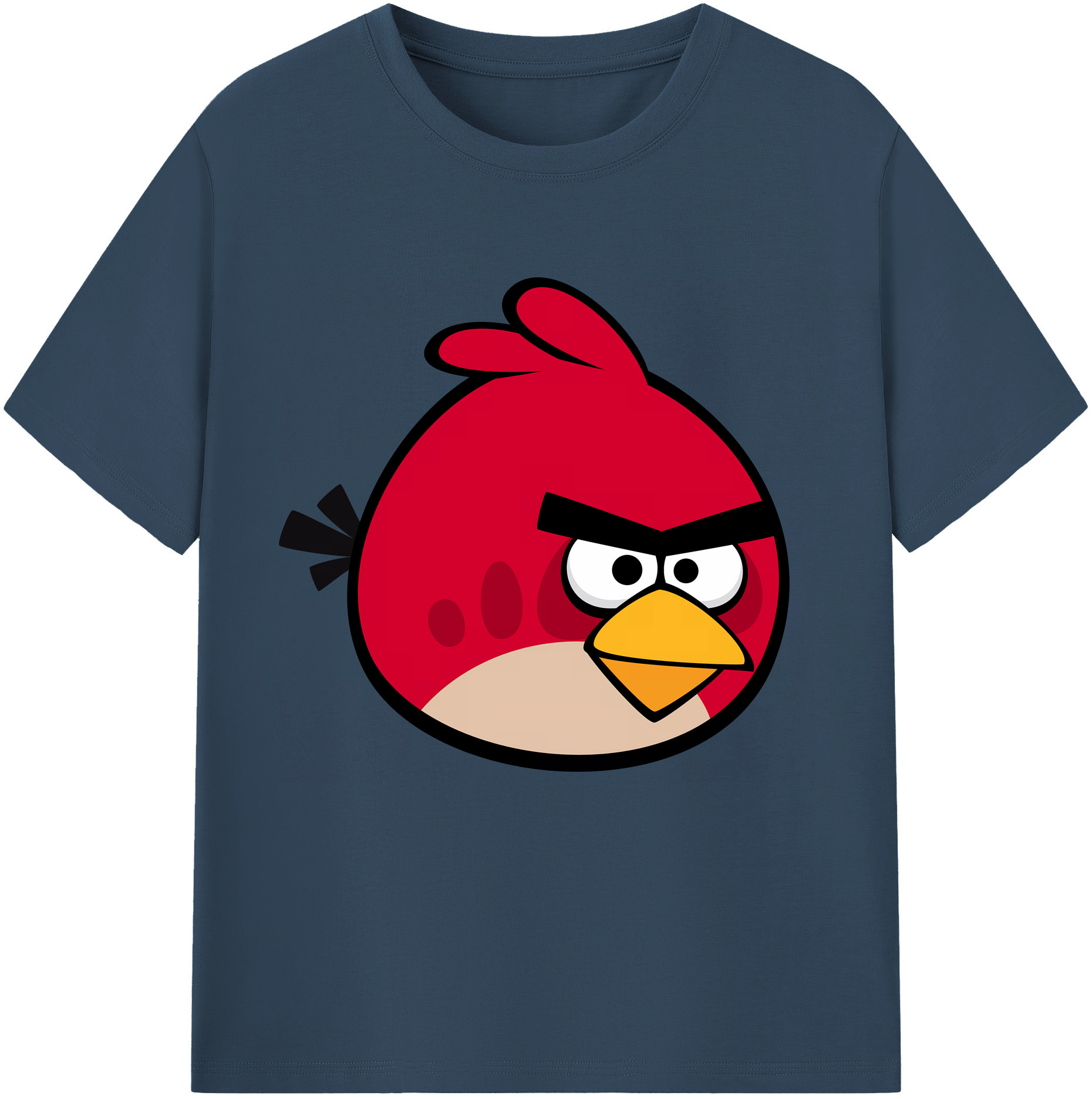 （画像用） Angry Birds アングリーバード レディースカジュアルプリントTシャツ（綿100％）