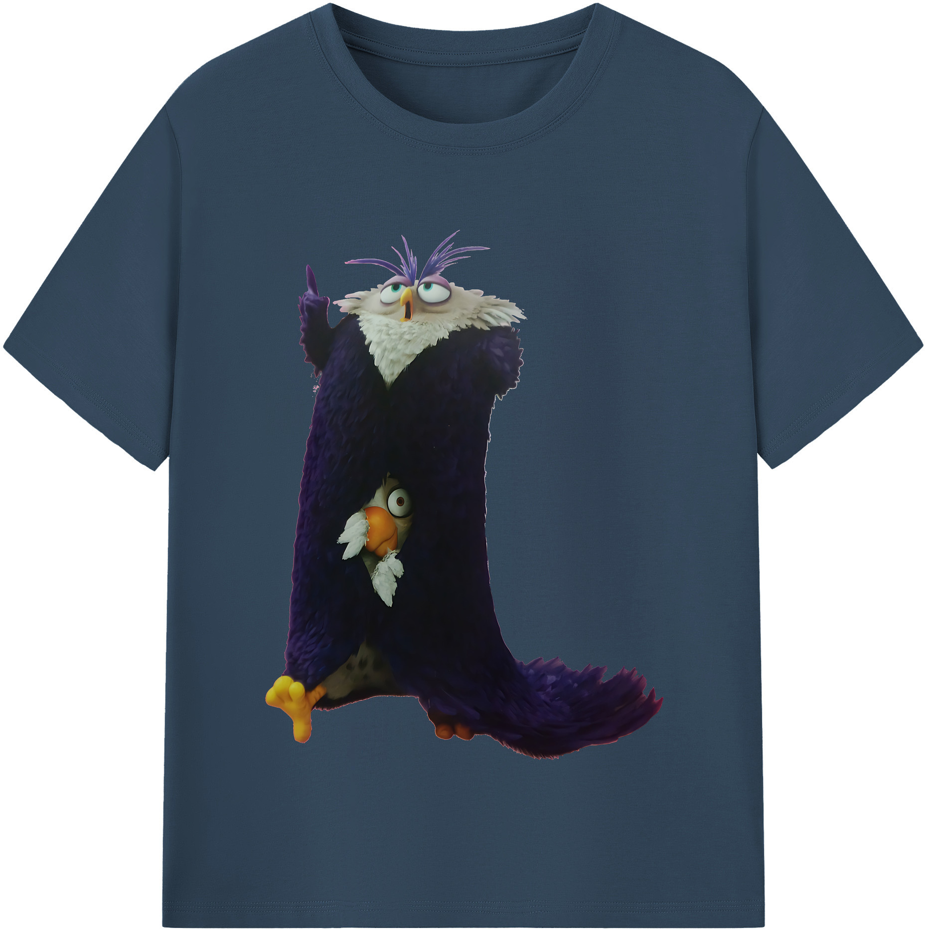 （画像用） Angry Birds アングリーバード レディースカジュアルプリントTシャツ（綿100％）