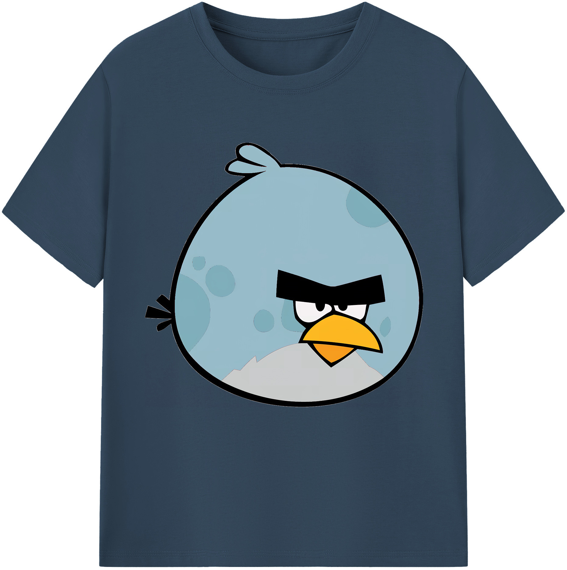 （画像用） Angry Birds アングリーバード レディースカジュアルプリントTシャツ（綿100％）
